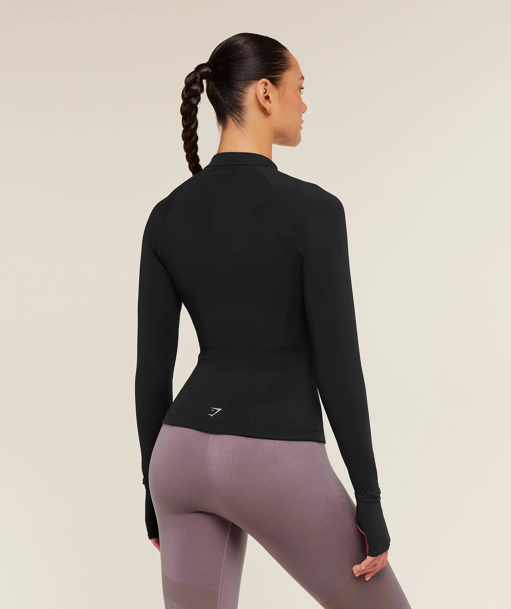 Gymshark Running Full Zip Jacket - Black - Image 2