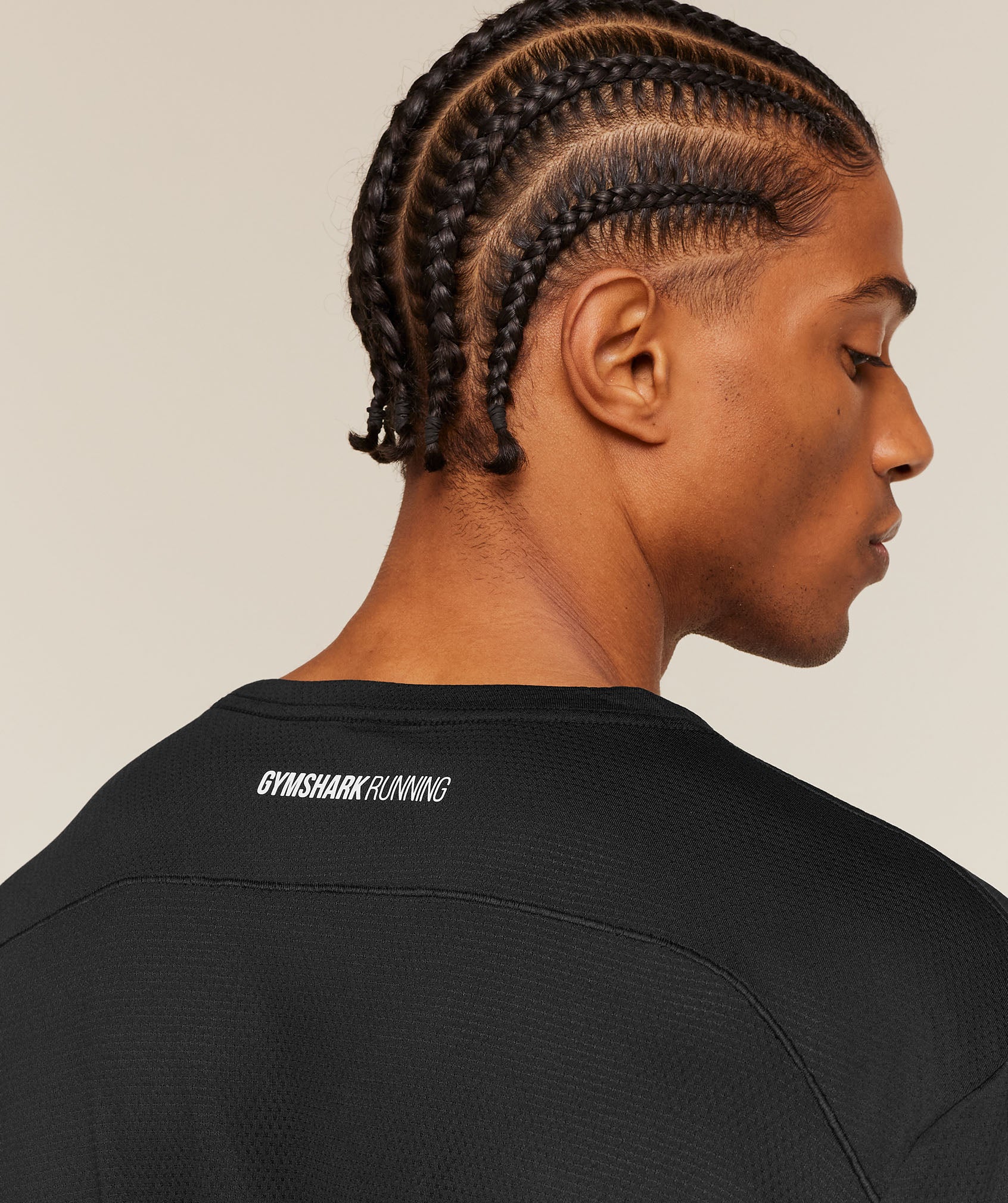 Gymshark Running Long Sleeve T-Shirt - Black - Image 6