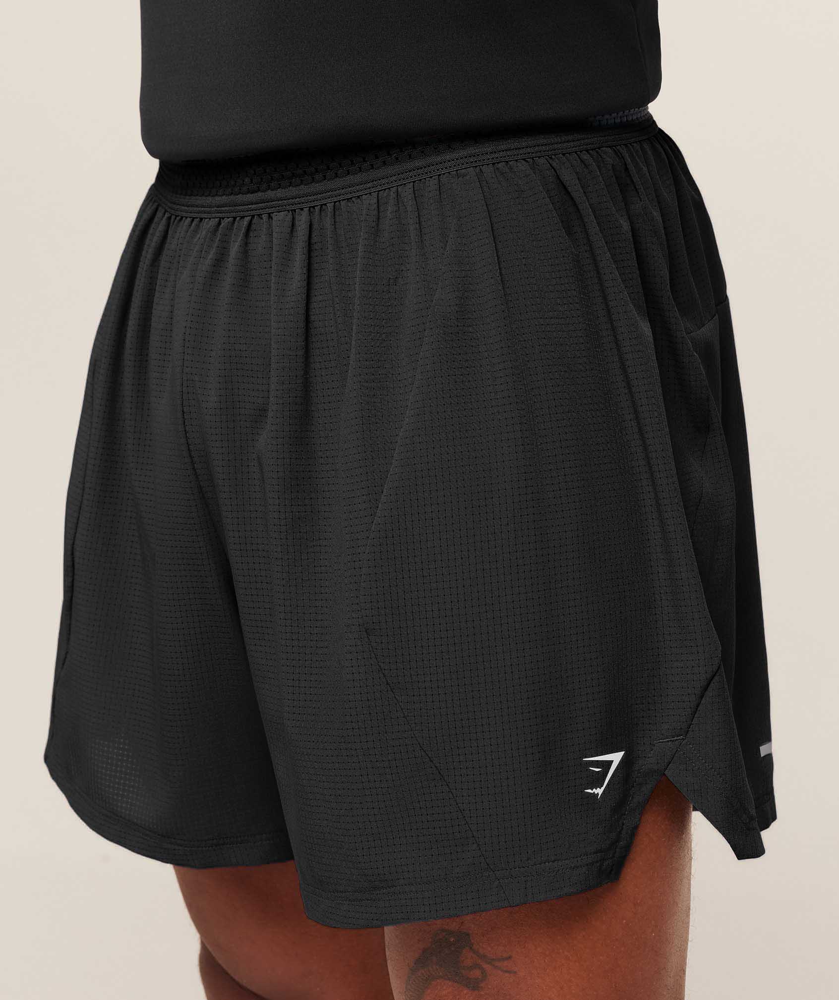 Gymshark Running 5" Shorts - Black - Image 8