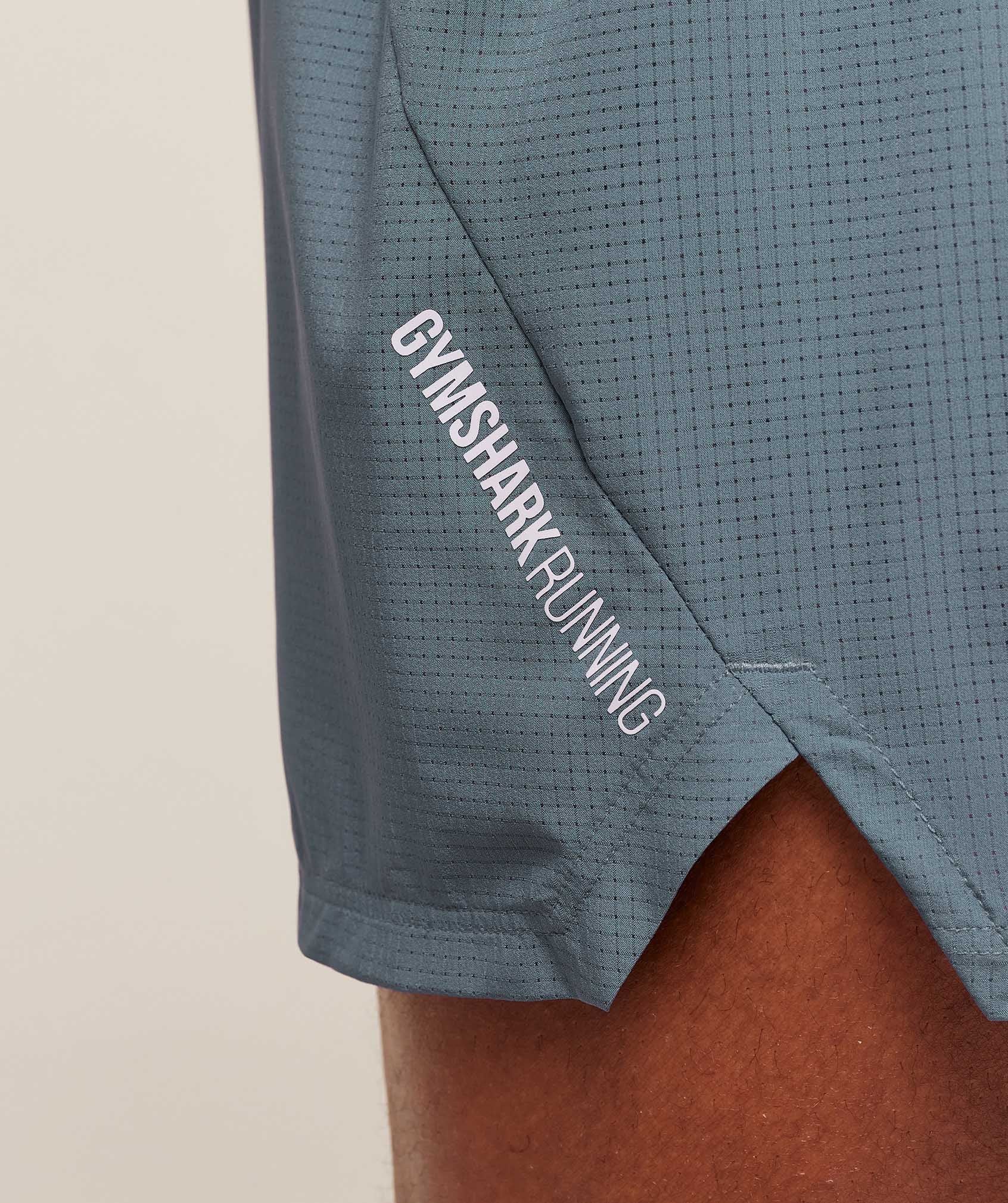 Gymshark Running 5" Shorts - Iron Blue - Image 6