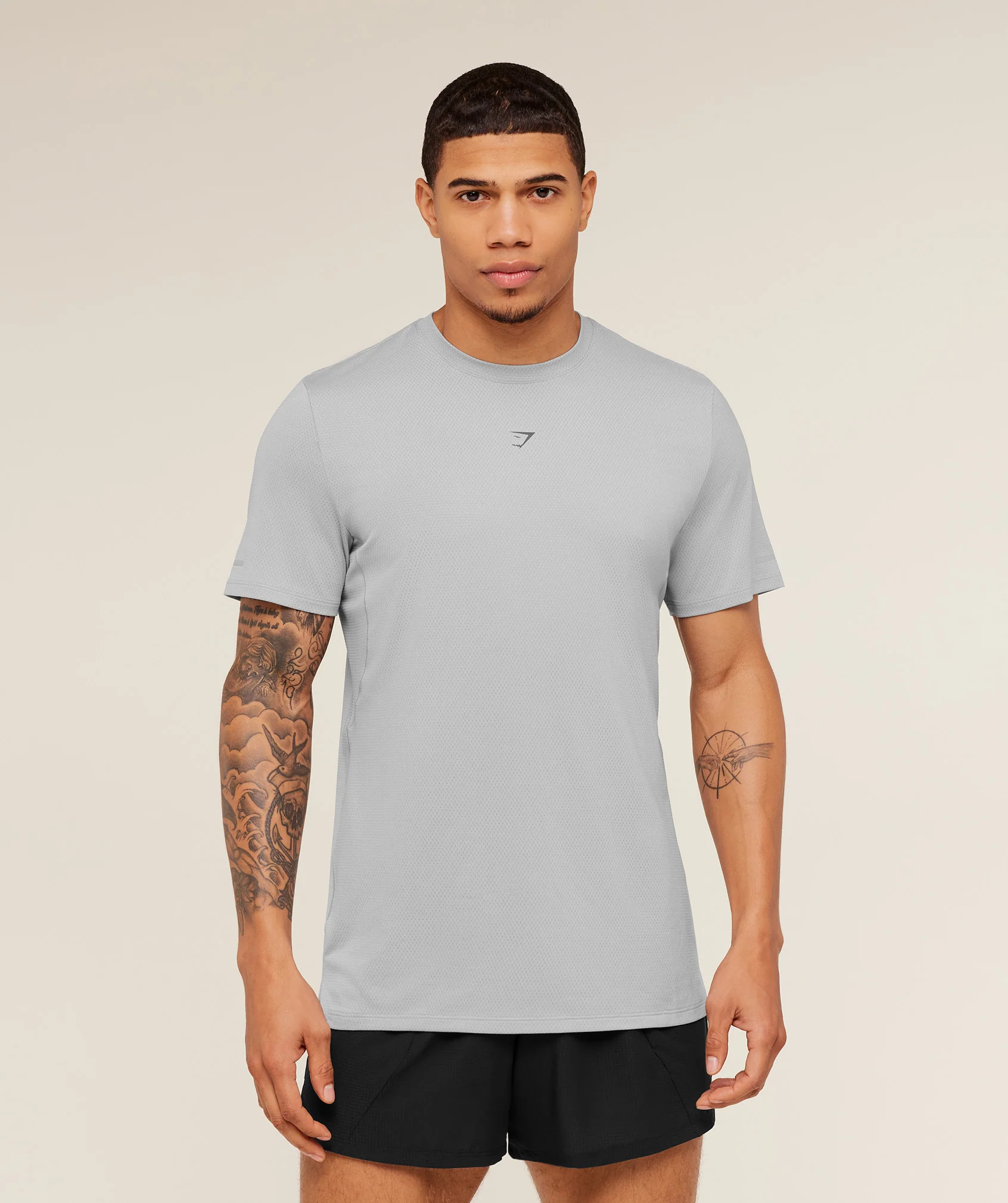 Gymshark Running T-Shirt - Stratus Grey - Image 5