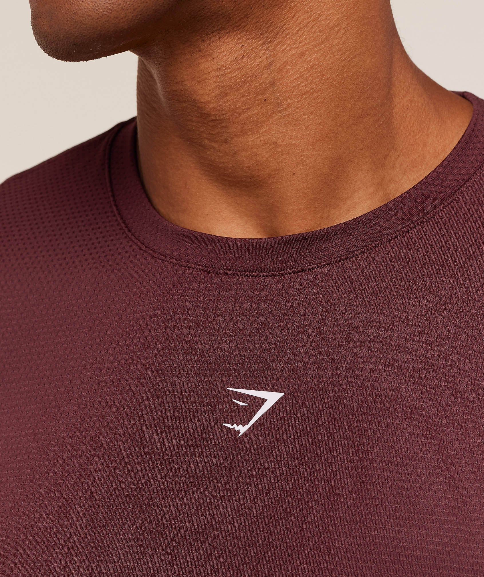 Gymshark Running T-Shirt - Rich Maroon - Image 8