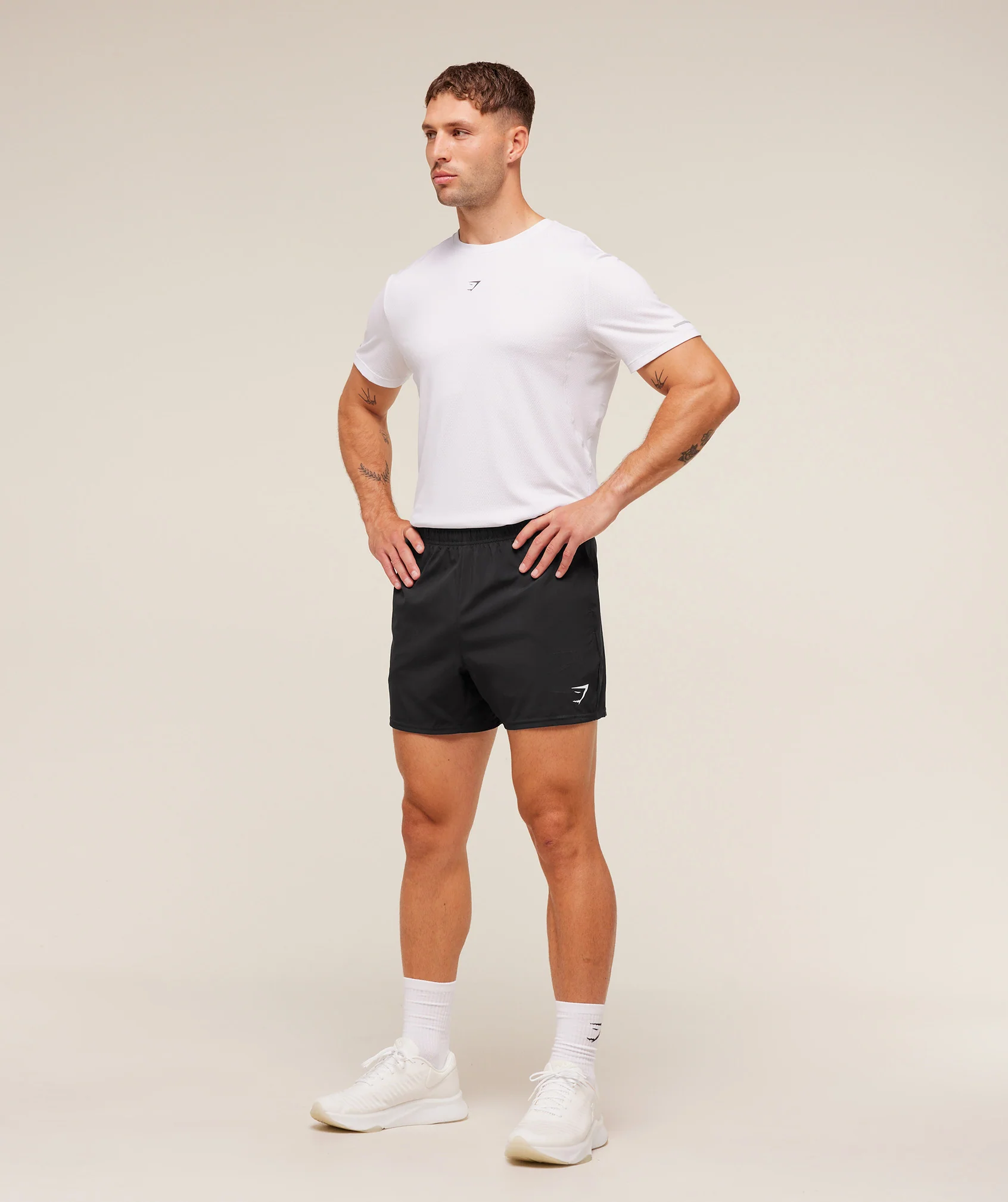 Gymshark Running T-Shirt - White - Image 3