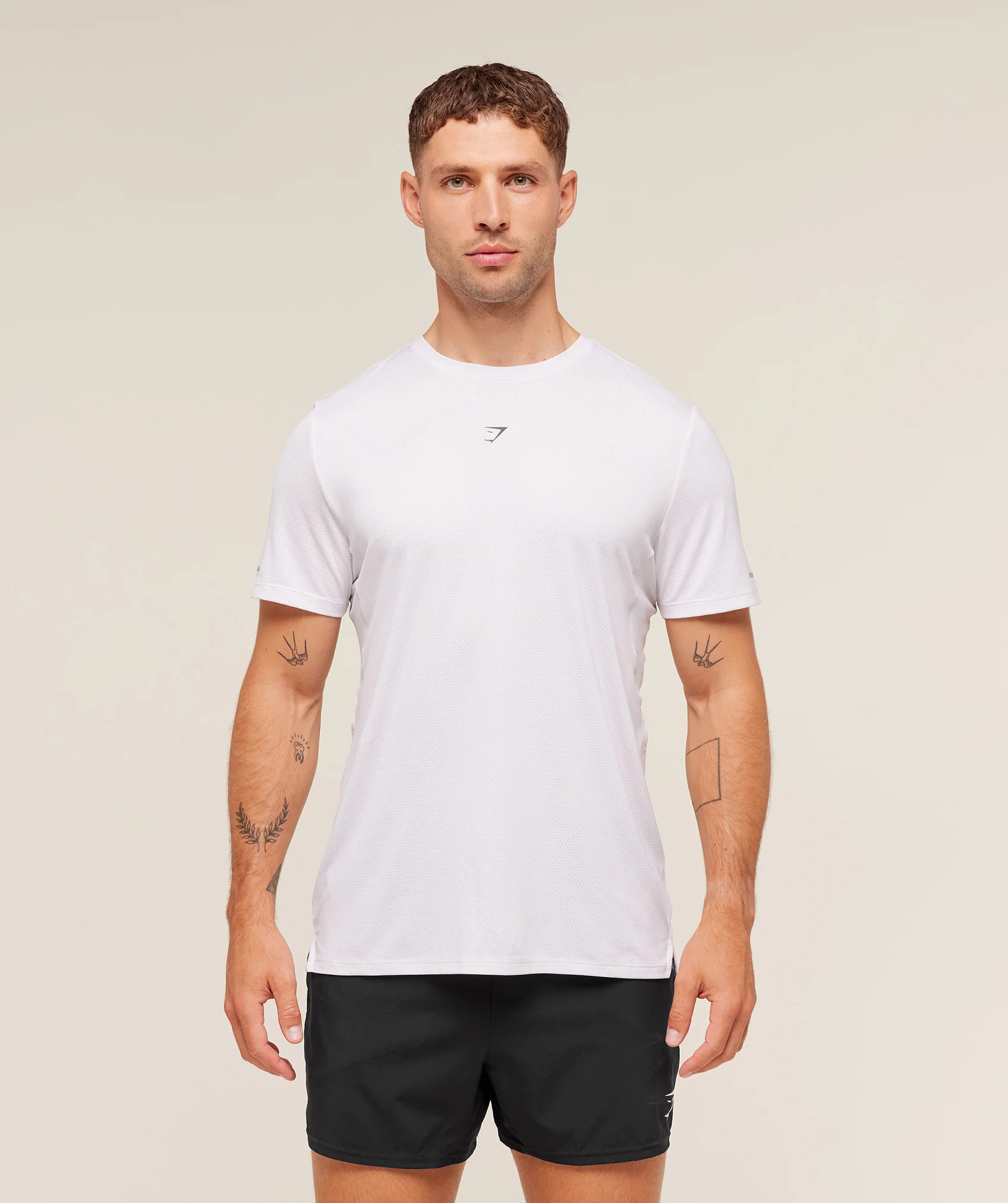 Gymshark Running T-Shirt - White - Image 4