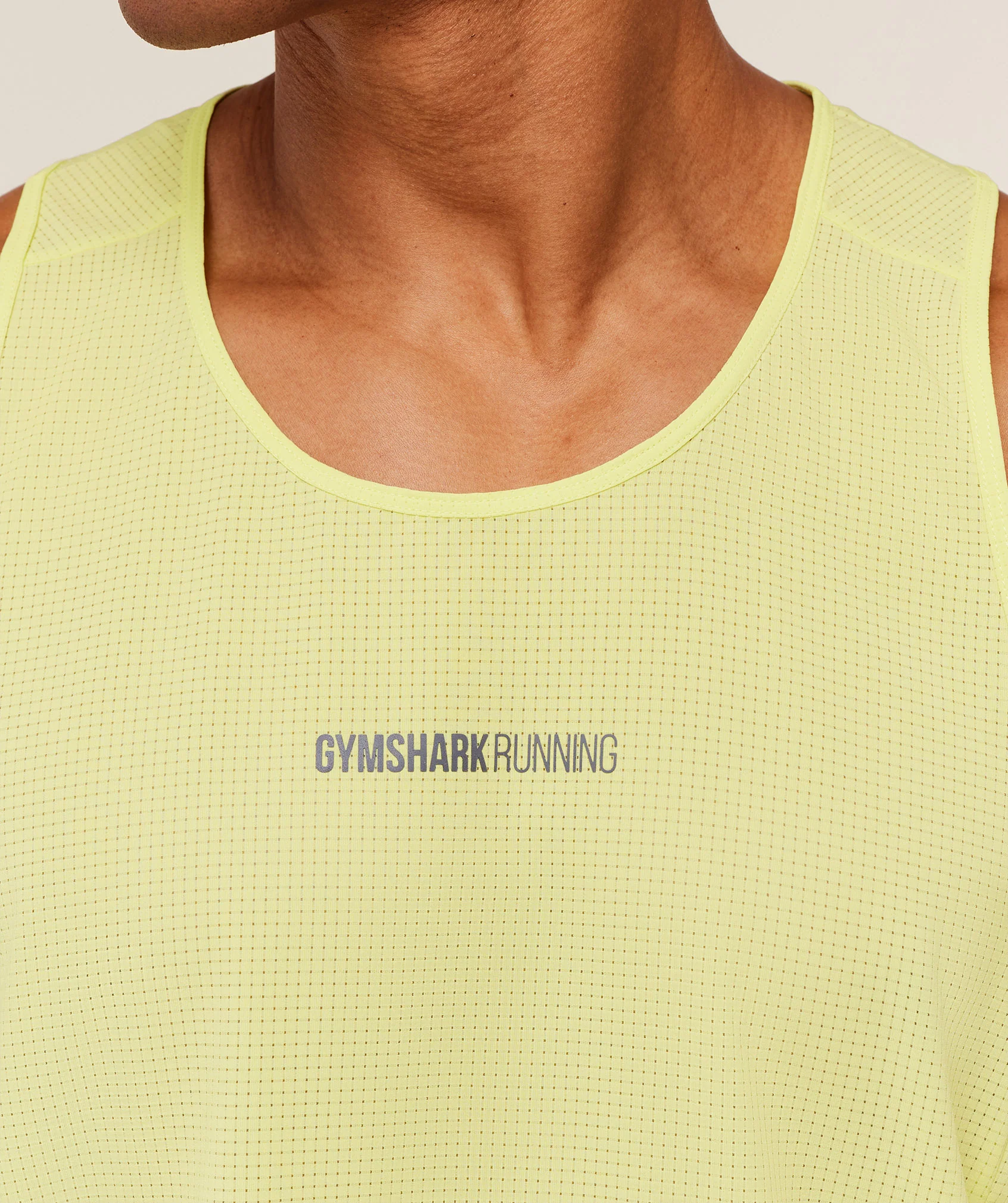 Gymshark Running Tank - Sorbet Yellow - Image 6