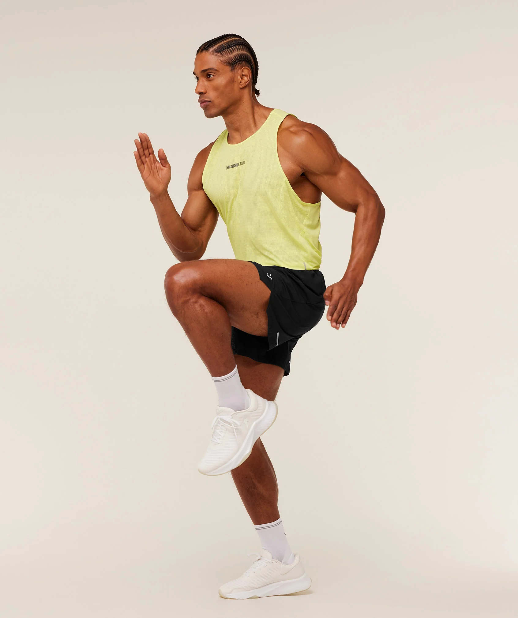 Gymshark Running Tank - Sorbet Yellow - Image 7