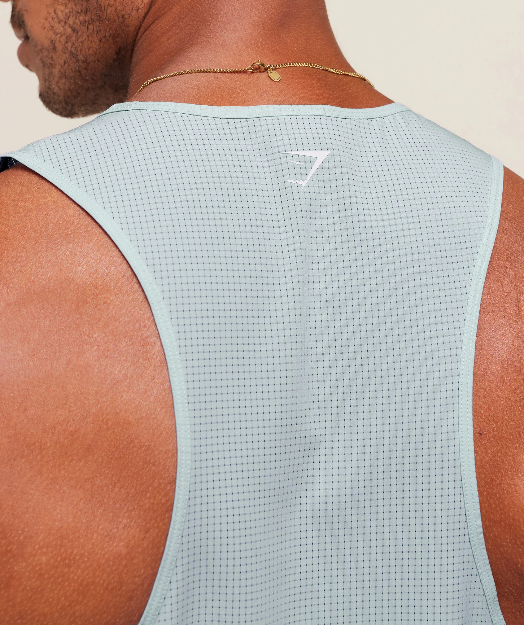 Gymshark Running Tank - Smoke Blue - Image 6