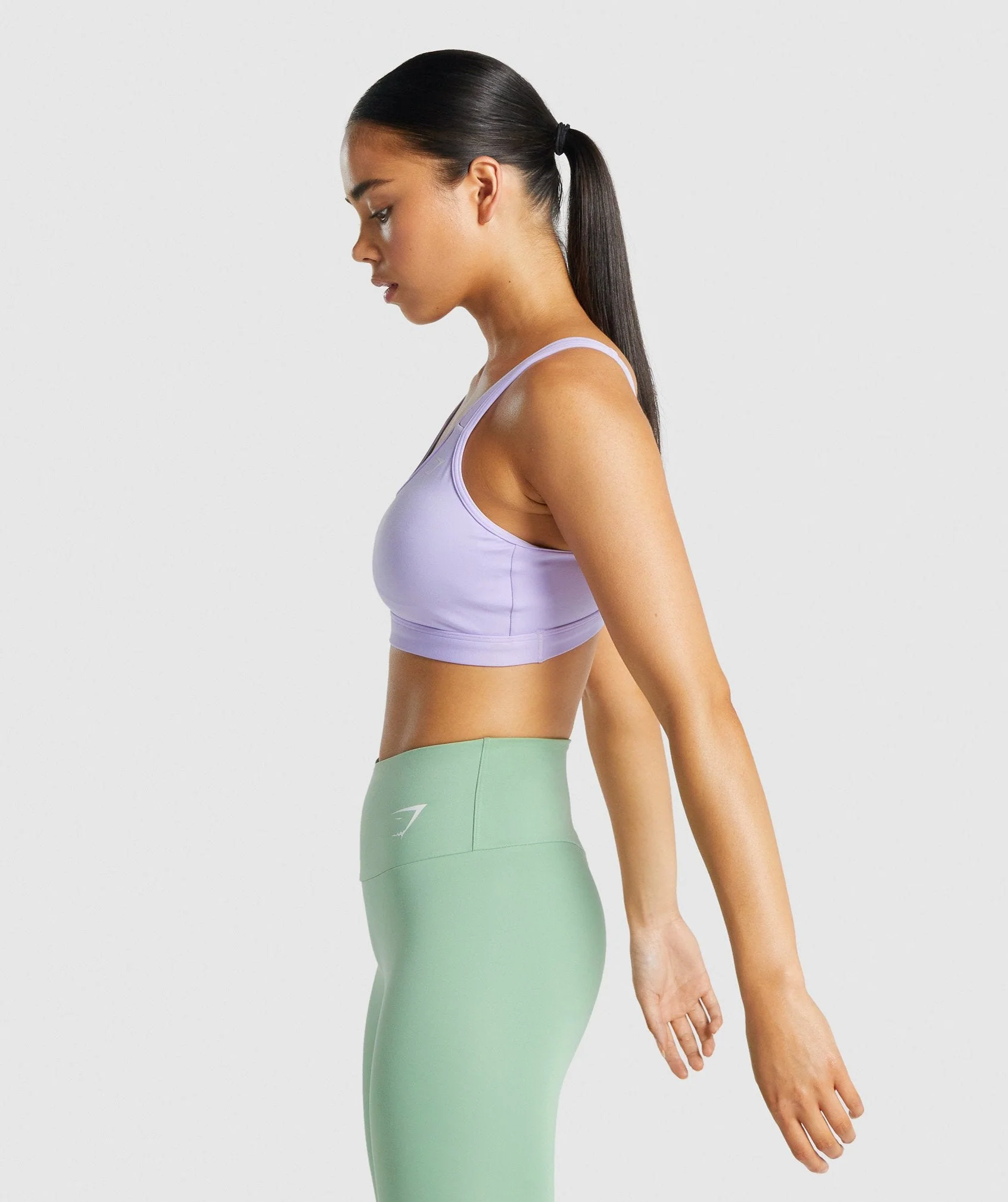 Gymshark Scoop Neck Sports Bra - Light Purple - Image 3