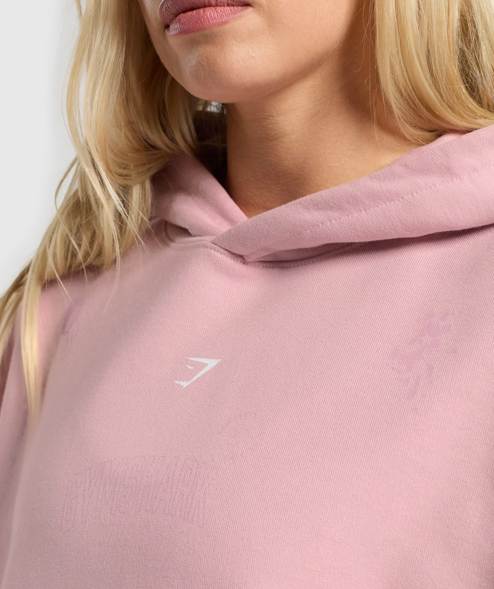 Gymshark Scribble Oversized Hoodie - Light Pink - Image 6