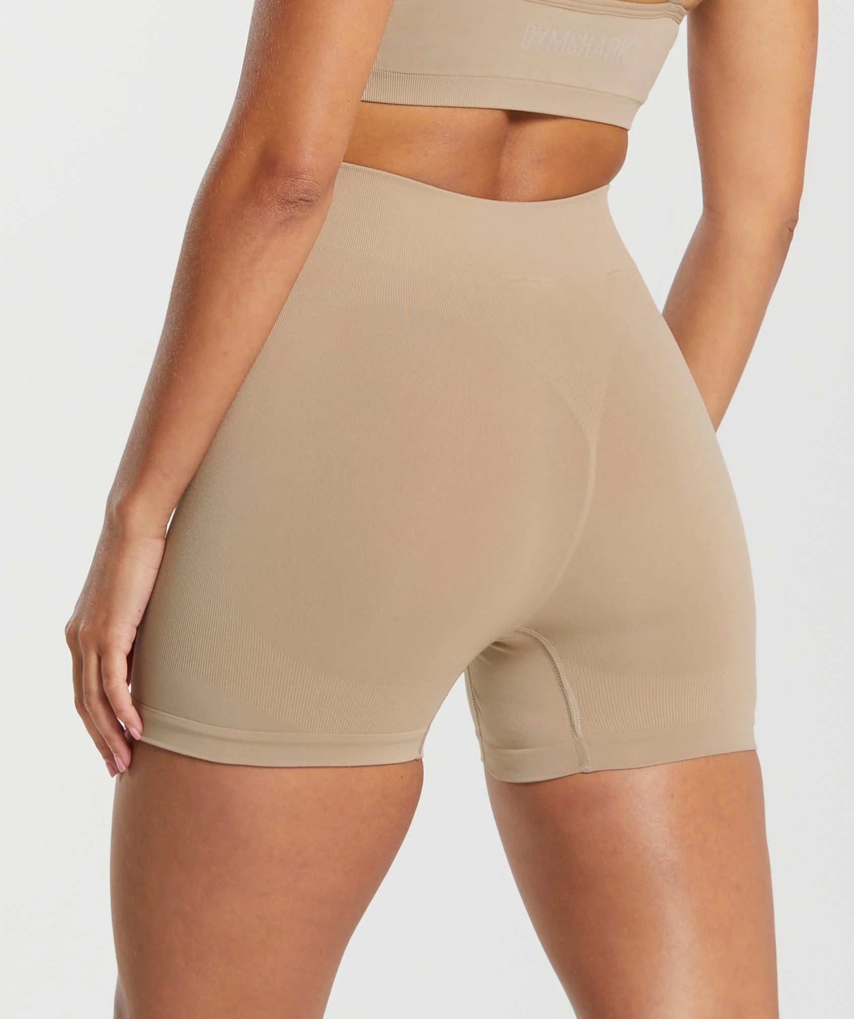 Gymshark Seamless Boxers - Cement Brown - Image 2