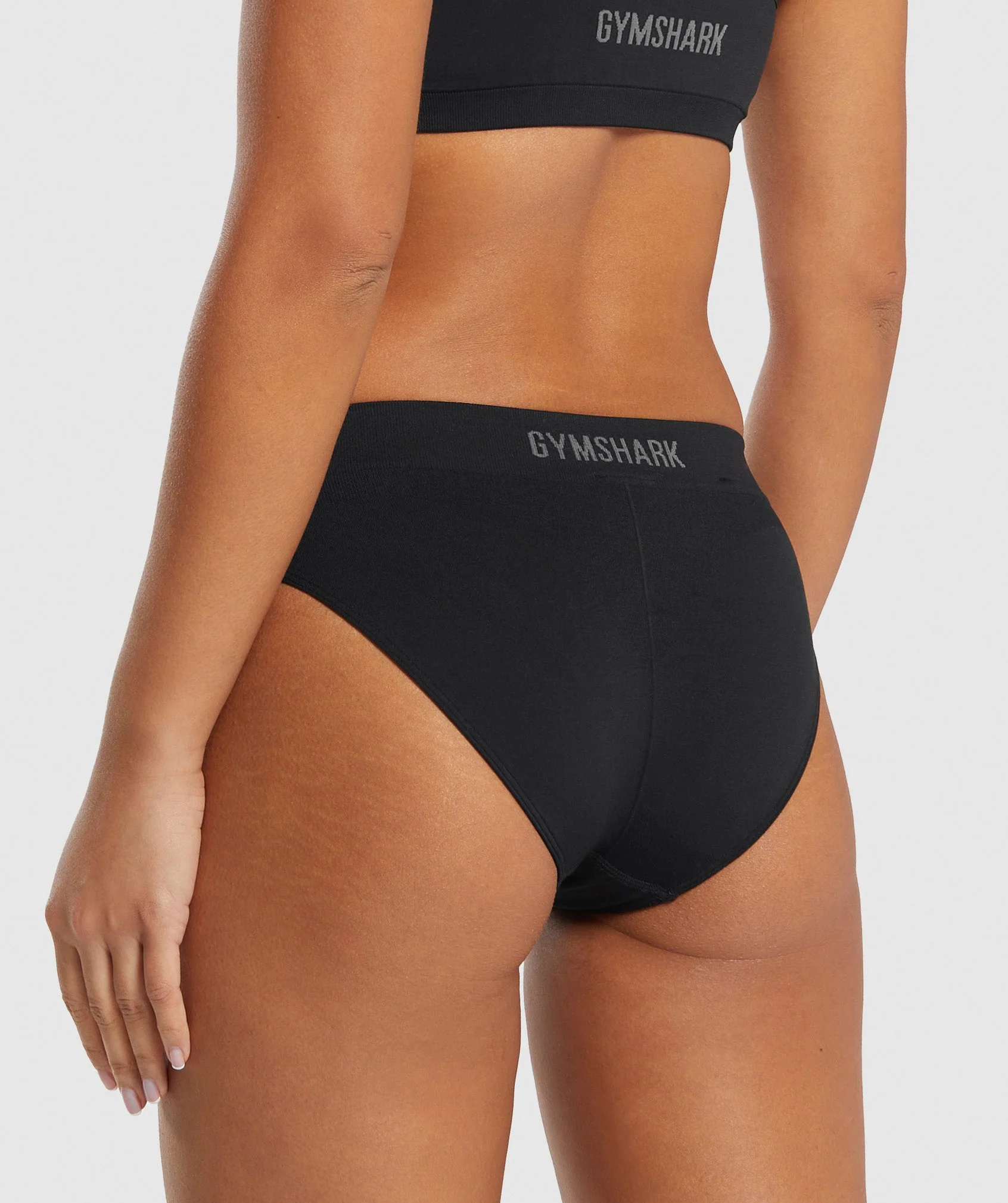 Gymshark Seamless Brief - Black - Image 2