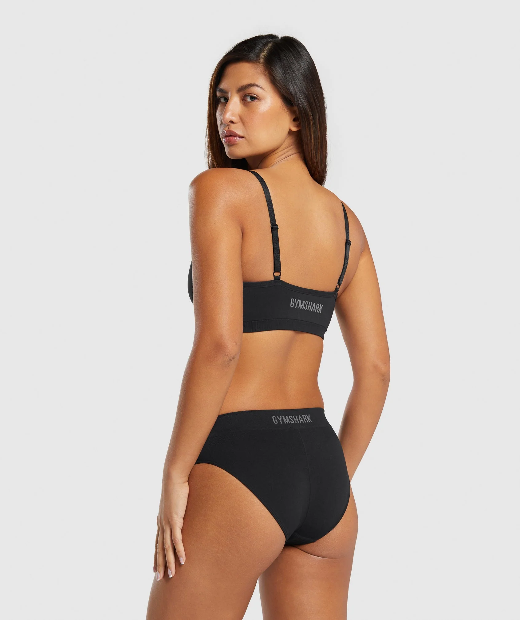 Gymshark Seamless Brief - Black - Image 5