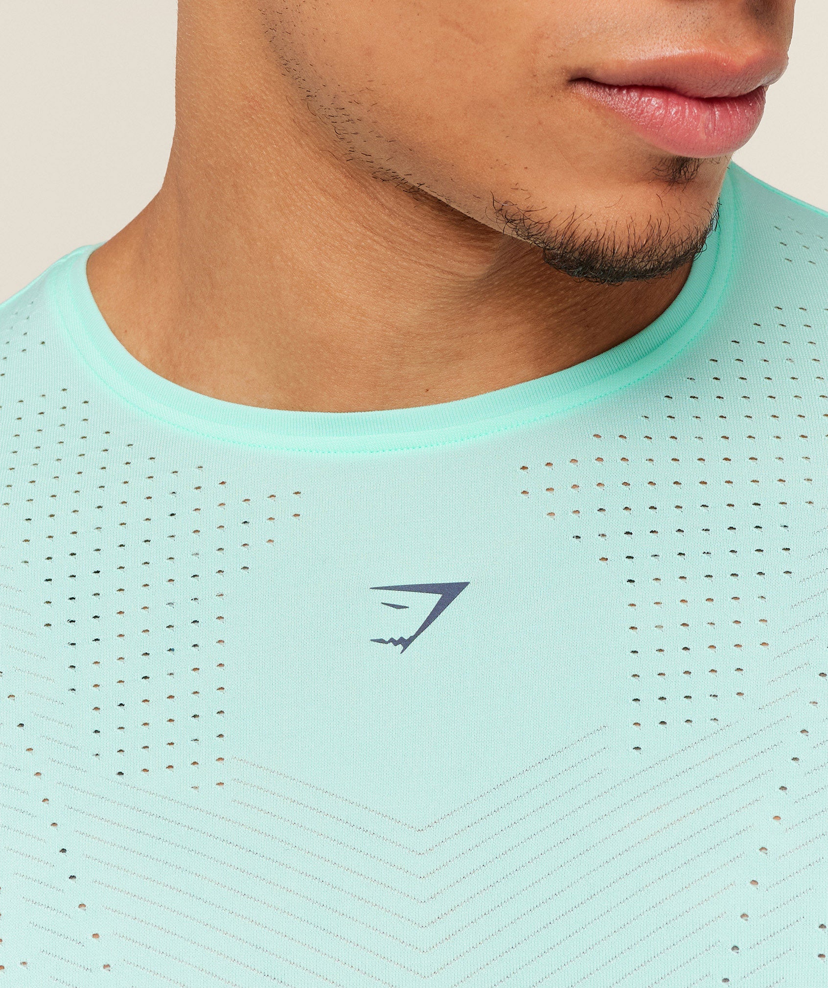 Gymshark Seamless Running T-Shirt - Pop Turquoise - Image 4