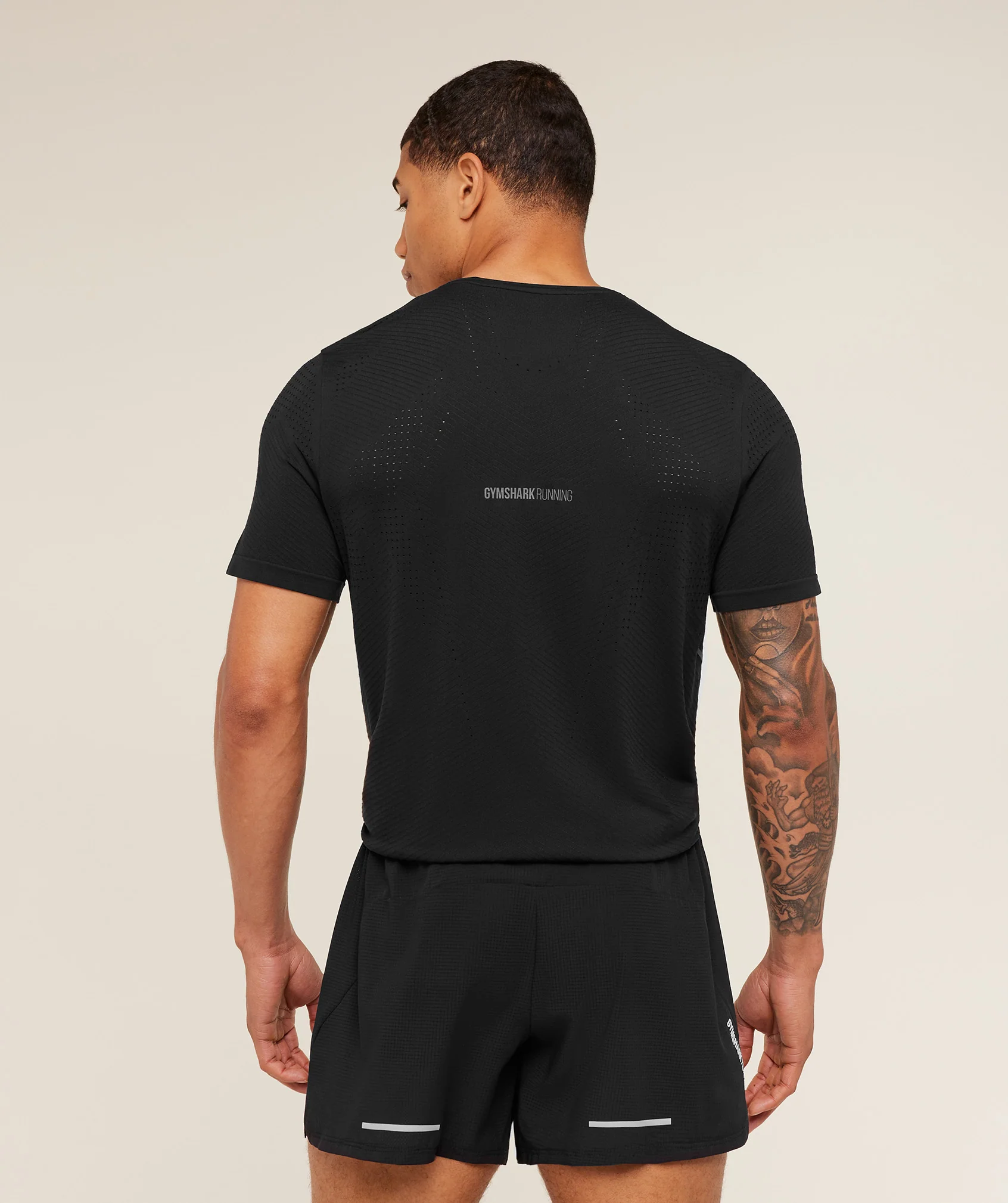 Gymshark Seamless Running T-Shirt - GS Black - Image 2