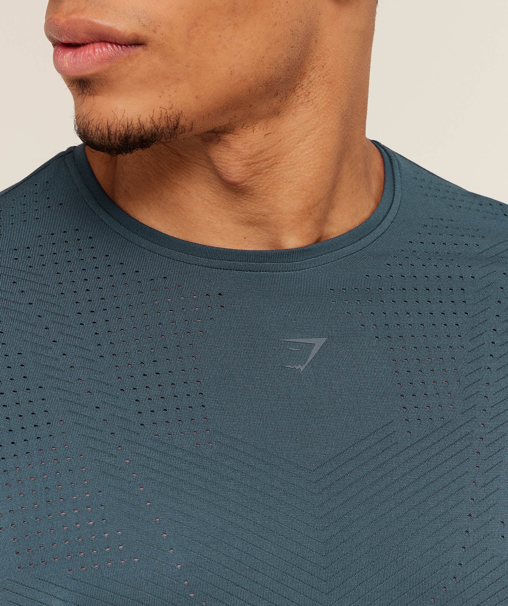 Gymshark Seamless Running T-Shirt - GS Stealth Blue - Image 5