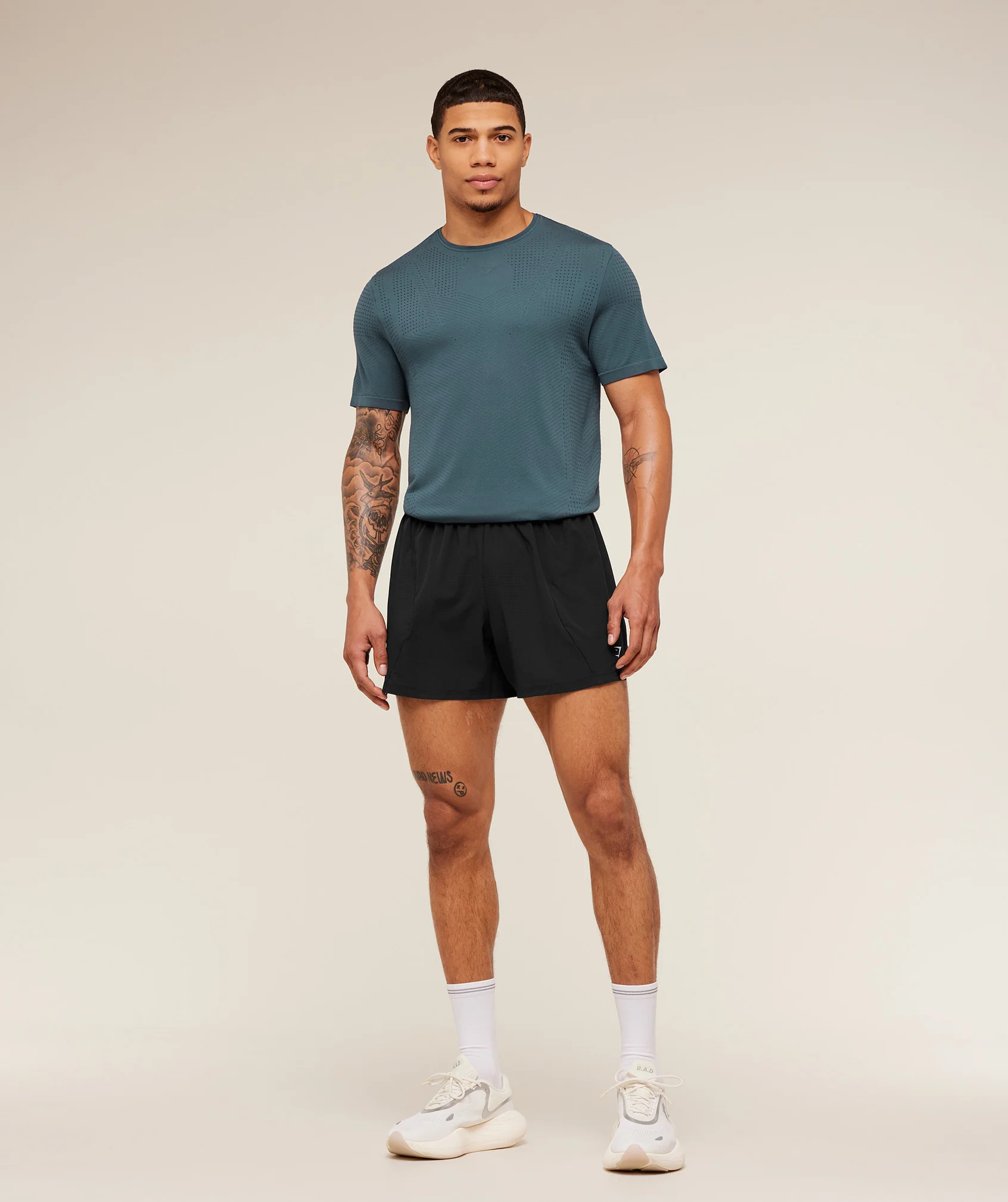 Gymshark Seamless Running T-Shirt - GS Stealth Blue - Image 7