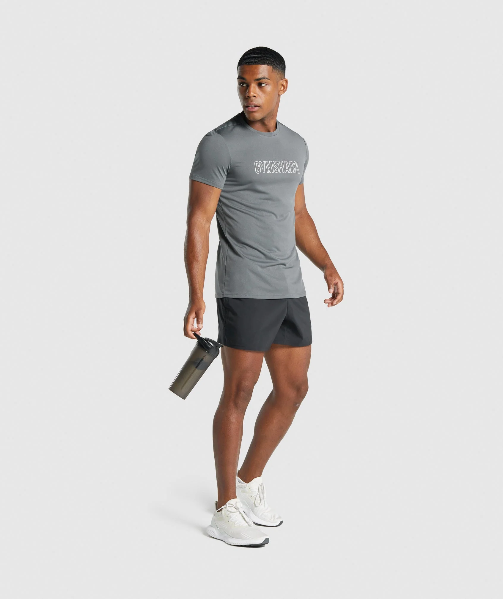 Gymshark Shaker Bottle - Black - Image 2