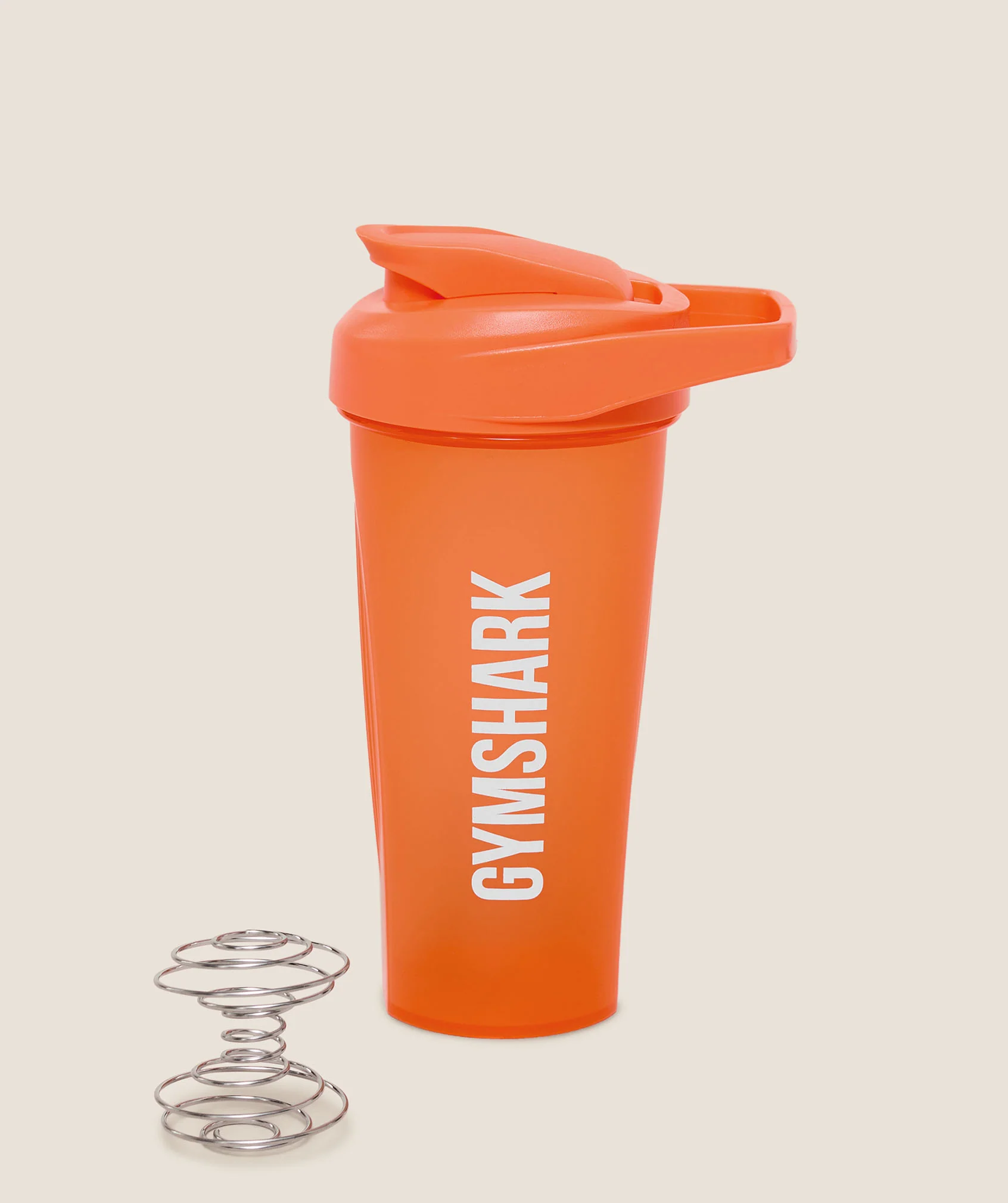 Gymshark Shaker Bottle - Dayglow Peach - Image 3