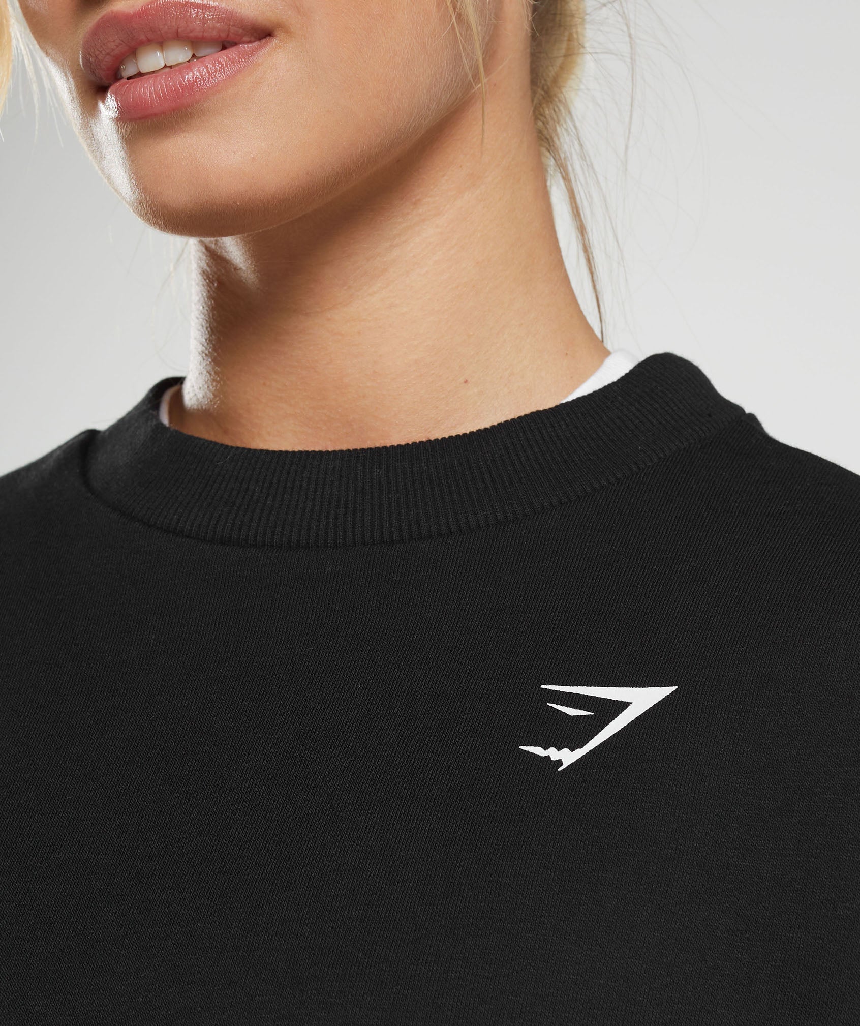 Gymshark Shark Attack Oversized Sweatshirt - Black - Image 5