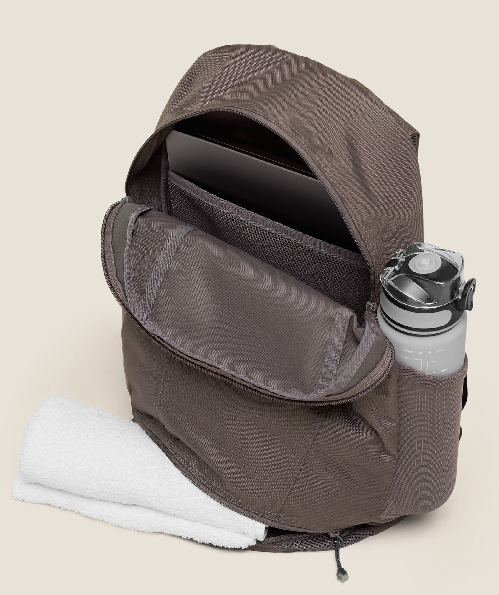 Gymshark Sharkhead Backpack - Cool Brown - Image 2