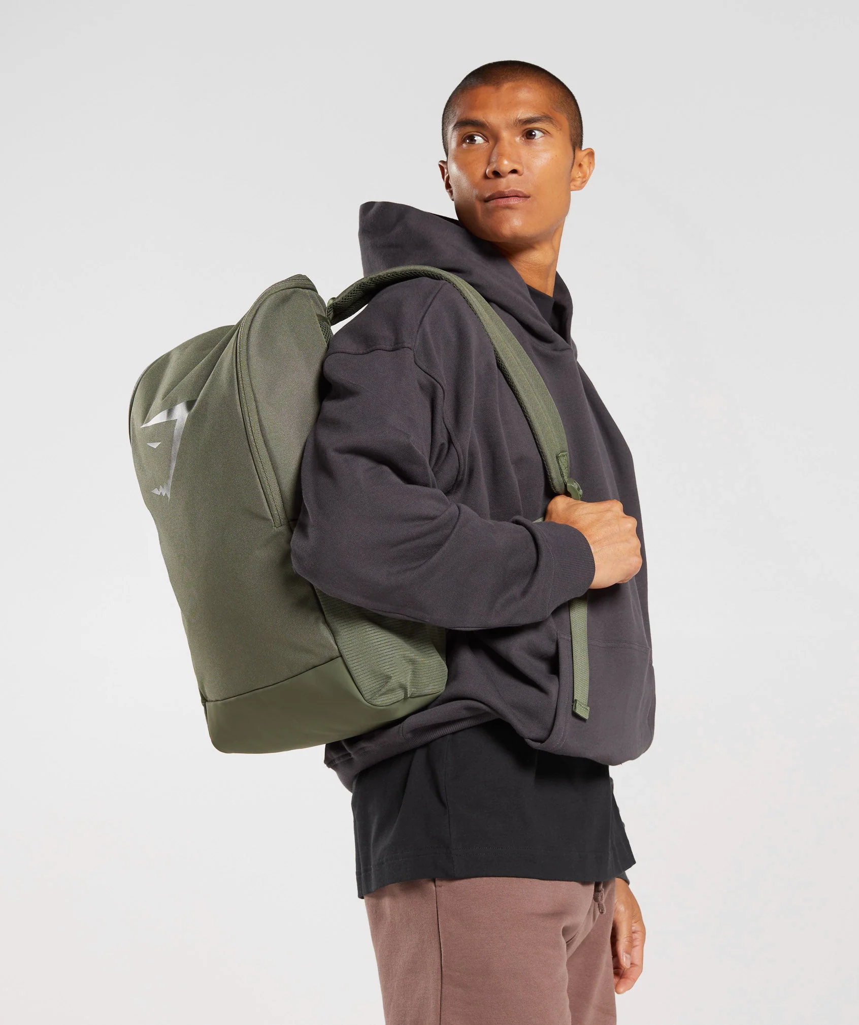 Gymshark Sharkhead Backpack - Core Olive - Image 4