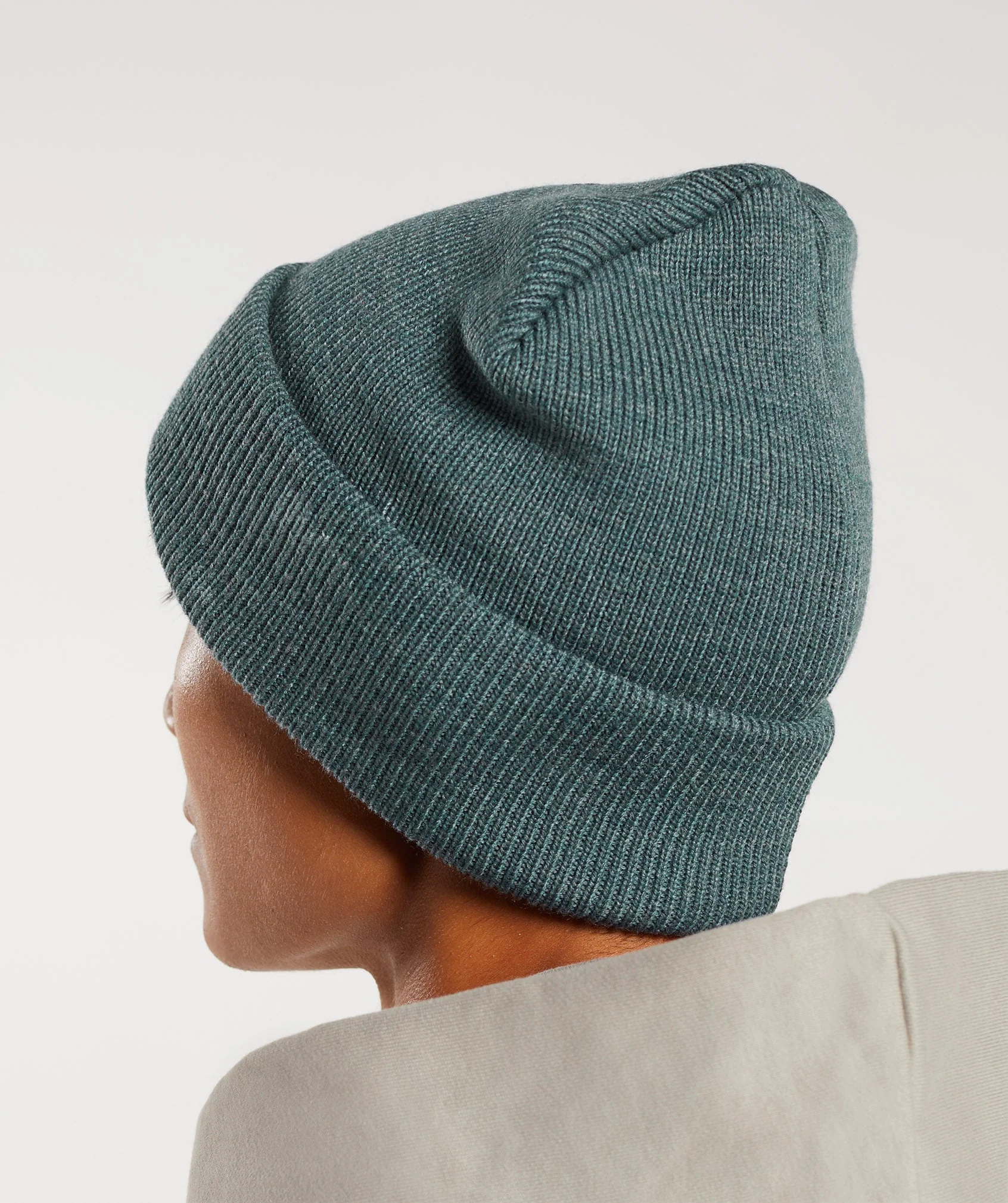 Gymshark Sharkhead Beanie - Denim Teal - Image 4