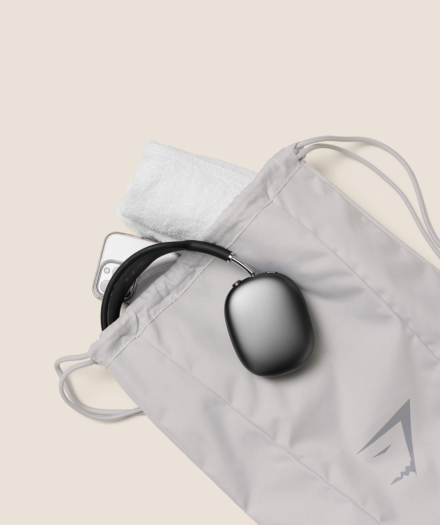 Gymshark Sharkhead Gymsack - Metal Grey - Image 3