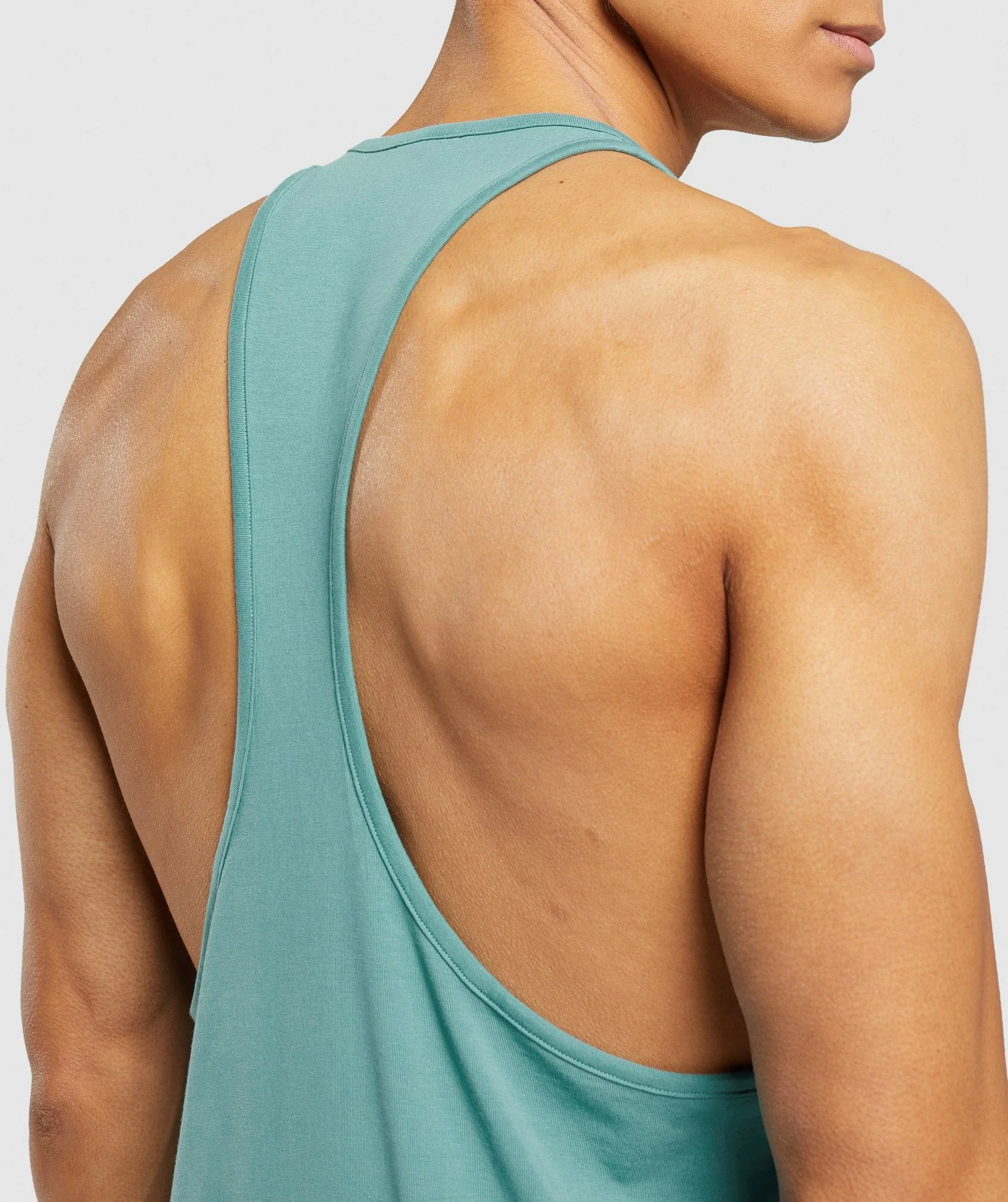 Gymshark Sharkhead Infill Stringer - Teal - Image 5