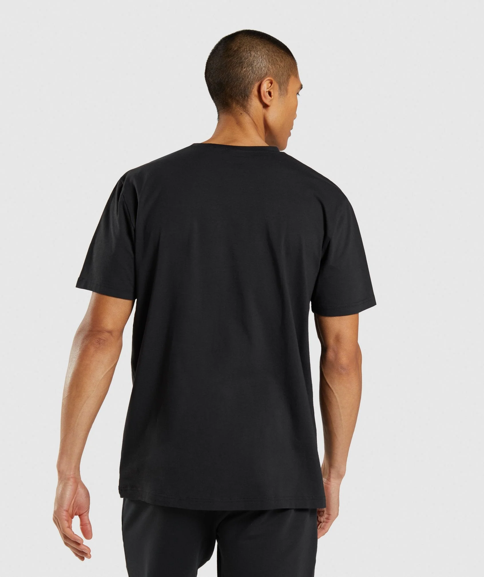 Gymshark Sharkhead Infill T-Shirt - Black - Image 2