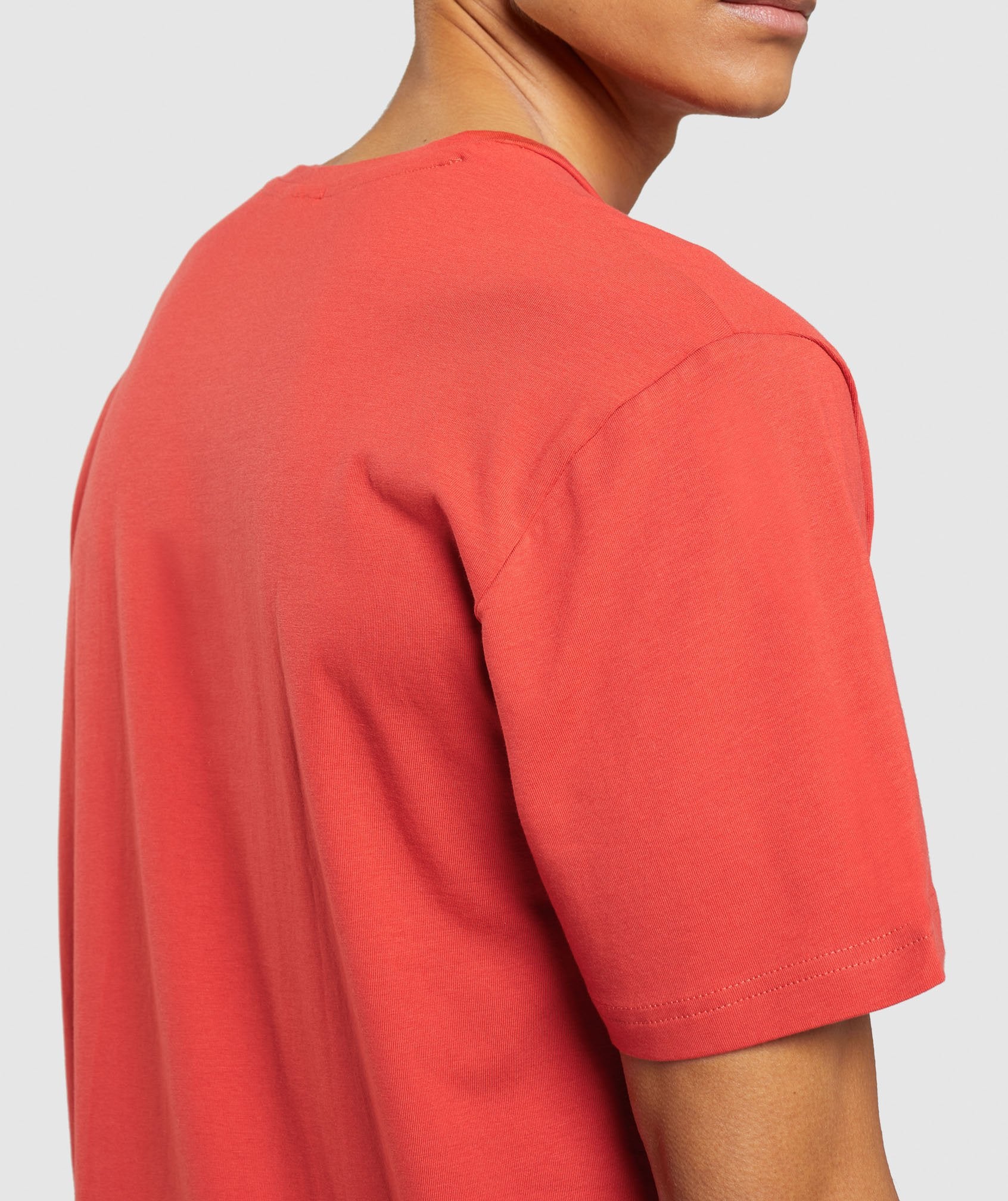 Gymshark Sharkhead Infill T-Shirt - Red - Image 5