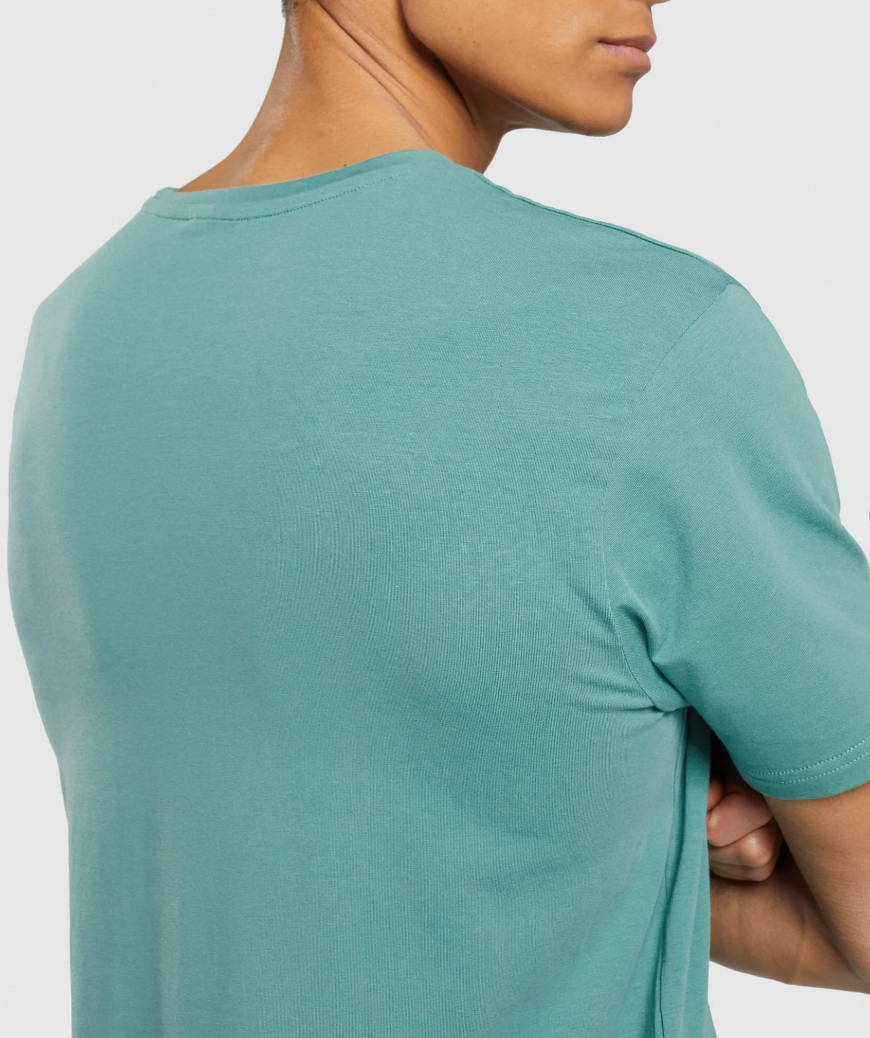 Gymshark Sharkhead Infill T-Shirt - Teal - Image 5