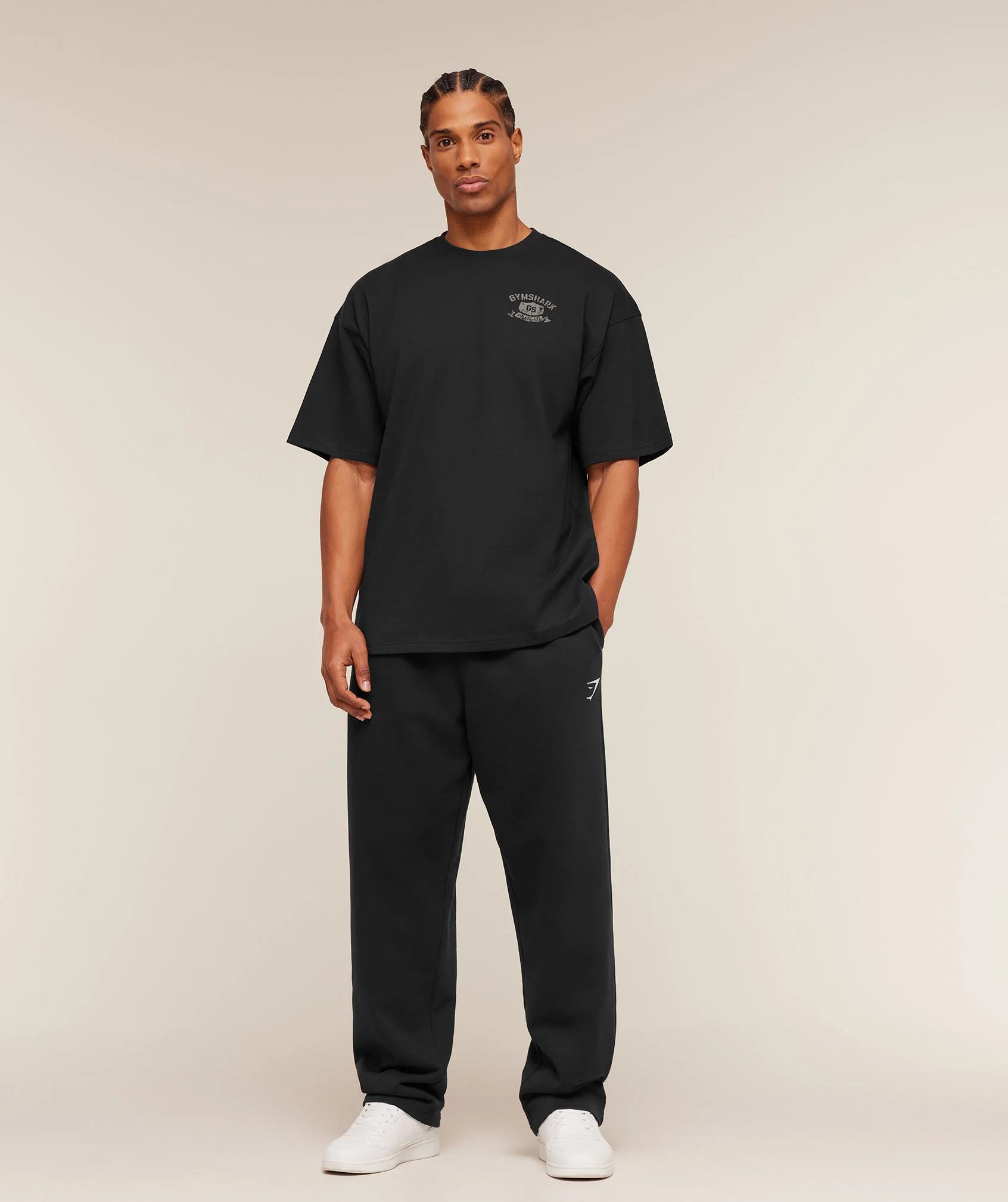 Gymshark Shield Graphic T-Shirt - Black - Image 4