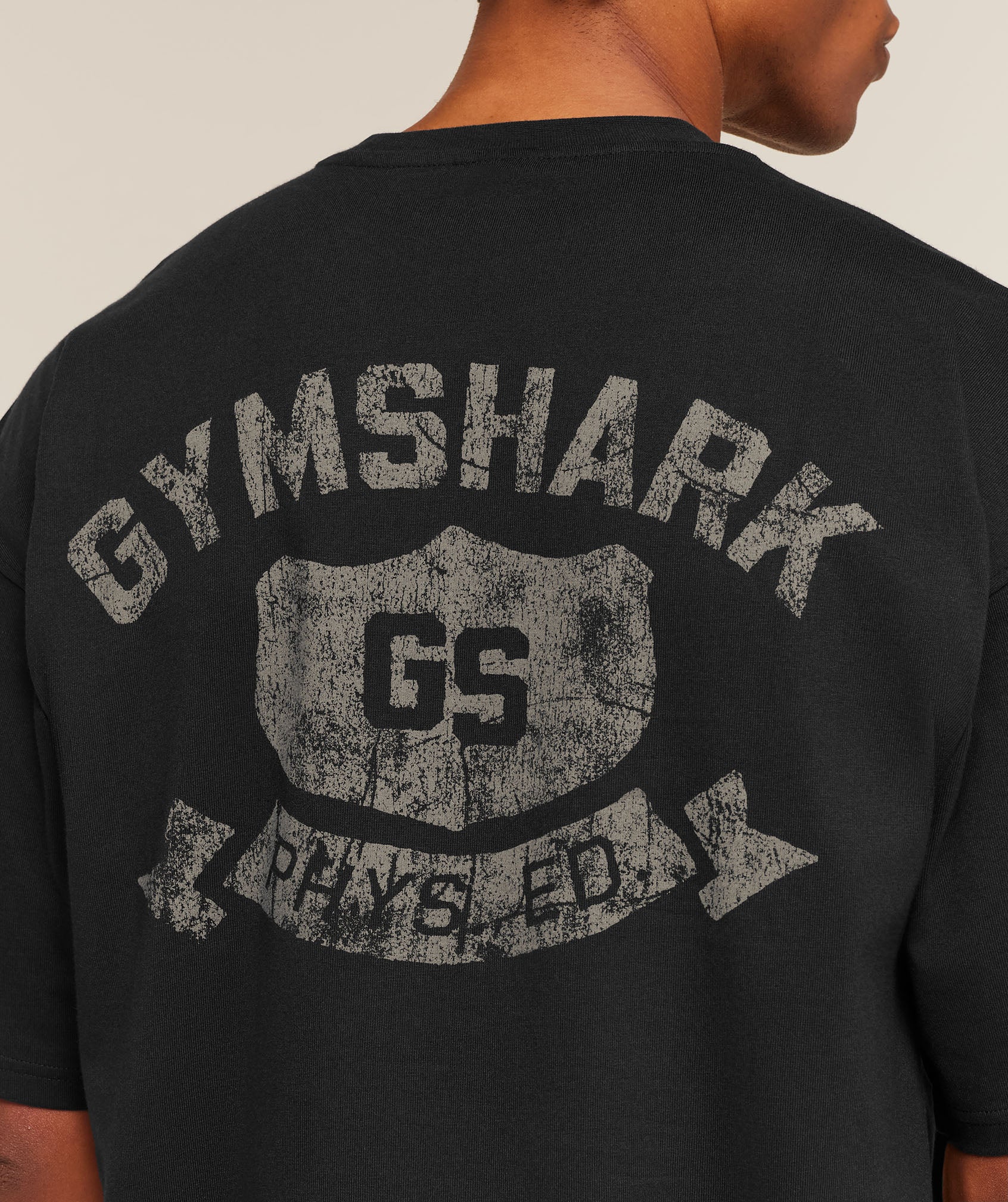 Gymshark Shield Graphic T-Shirt - Black - Image 5
