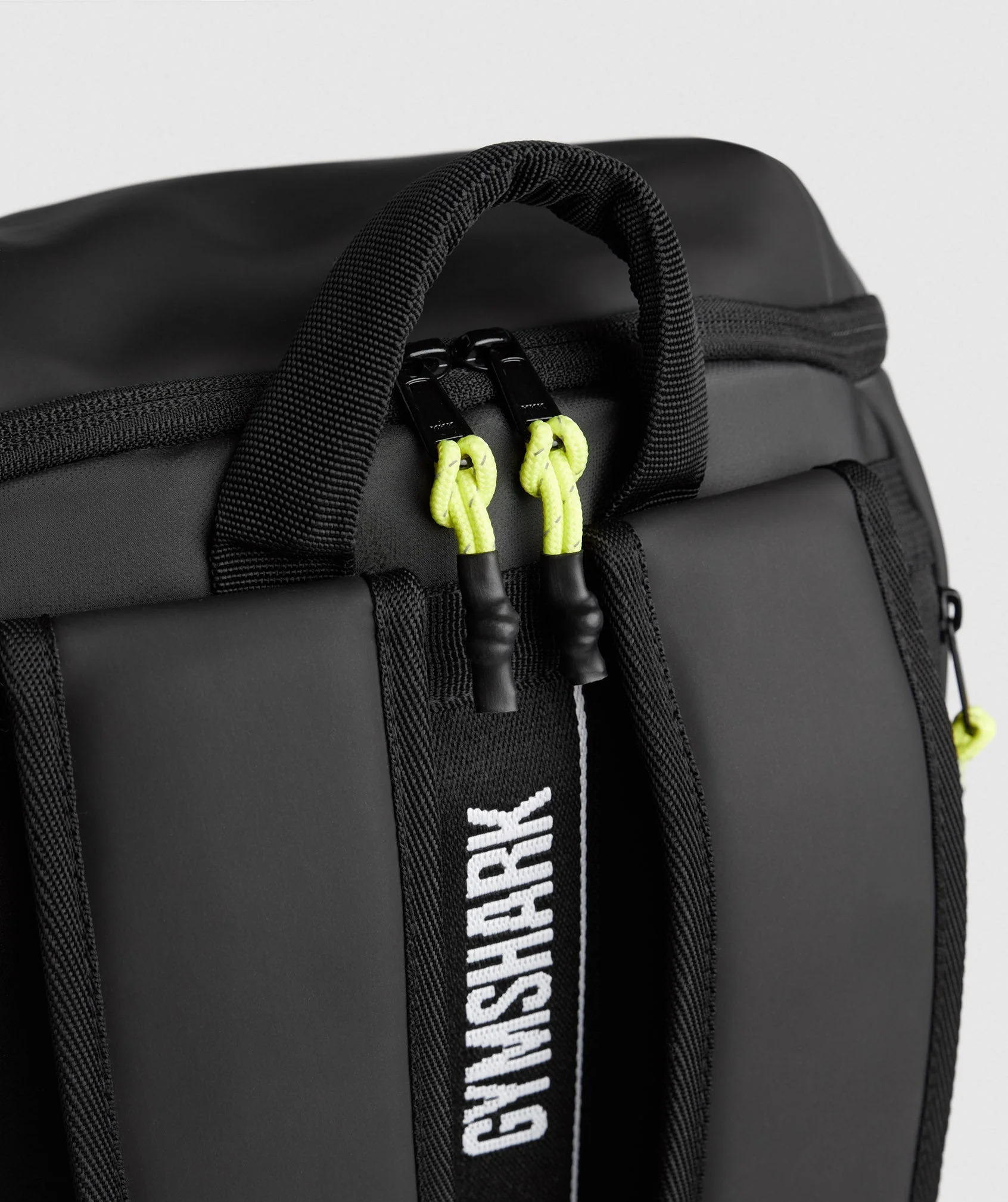Gymshark Sleek Backpack - Black/Reactive Green - Image 2