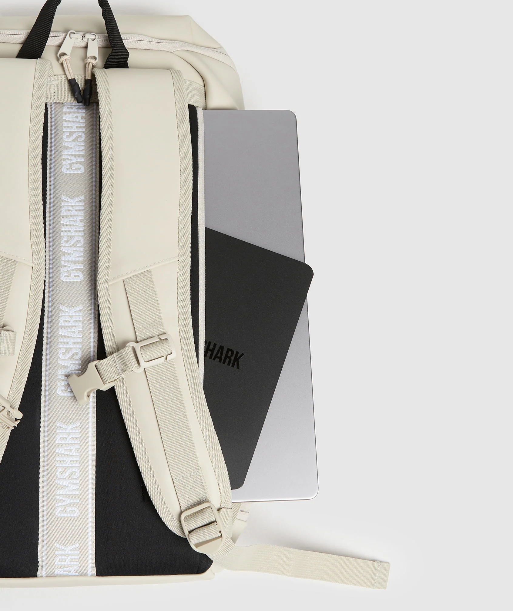 Gymshark Sleek Backpack - Pebble Grey - Image 7
