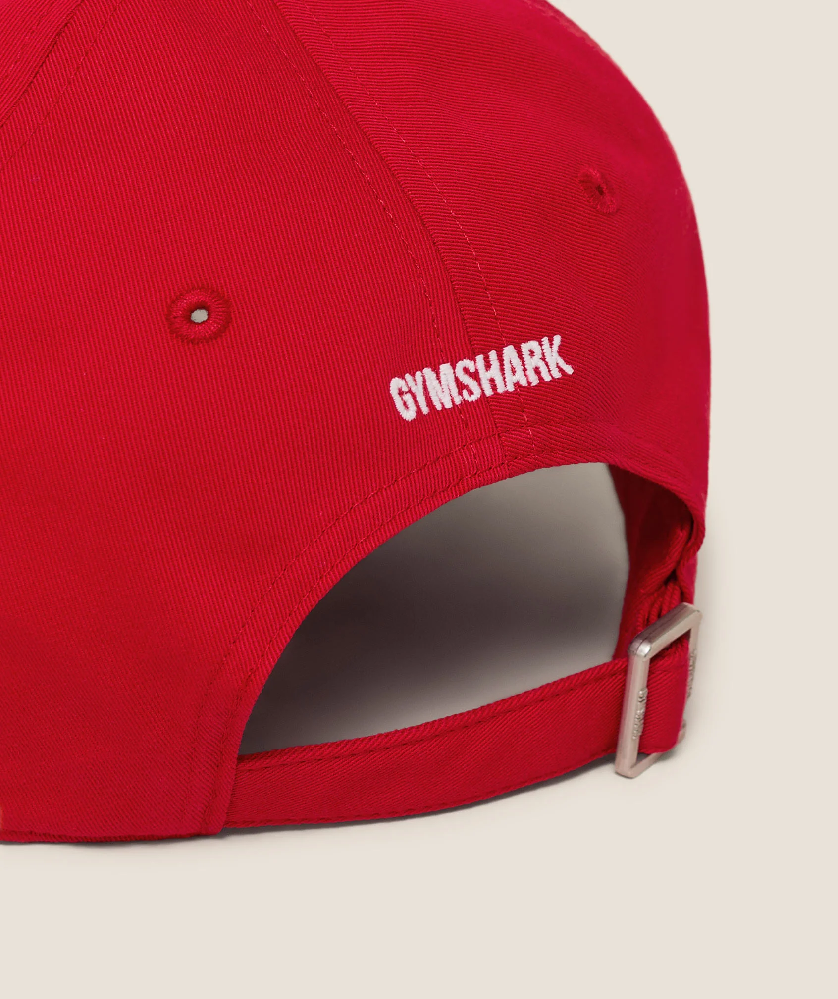 Gymshark Slogan Cap - Carmine Red - Image 4