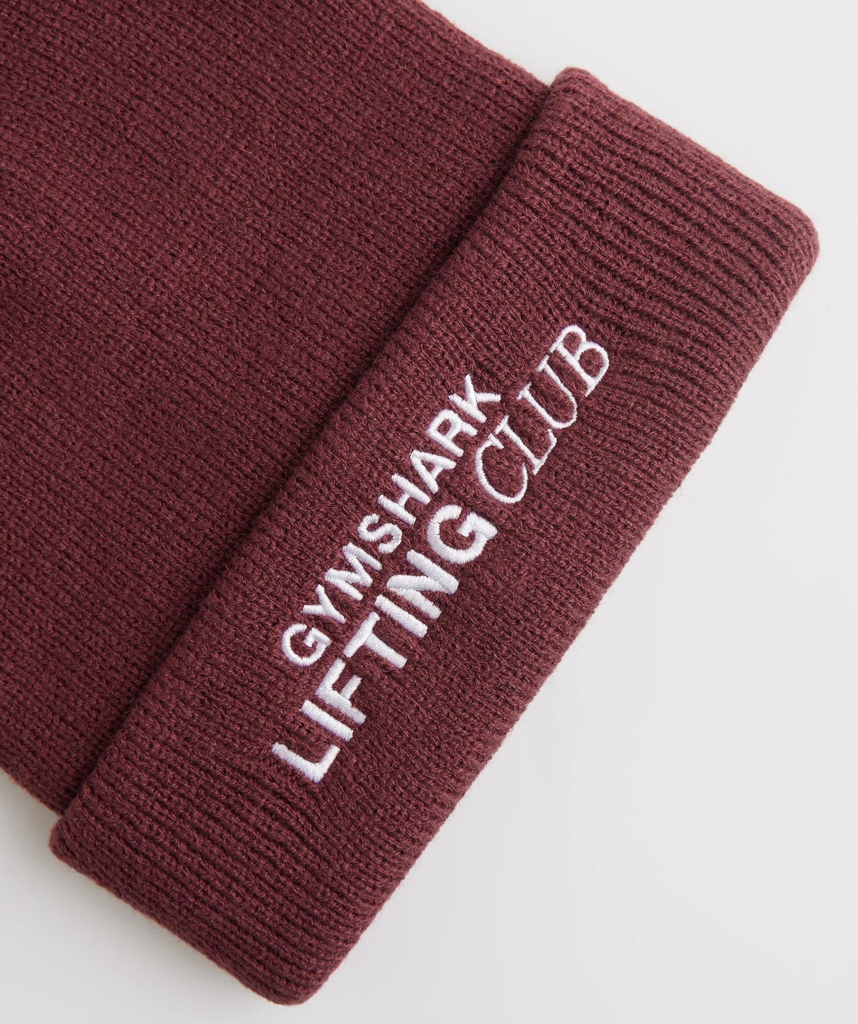 Gymshark Social Club Beanie - Cherry Brown - Image 3