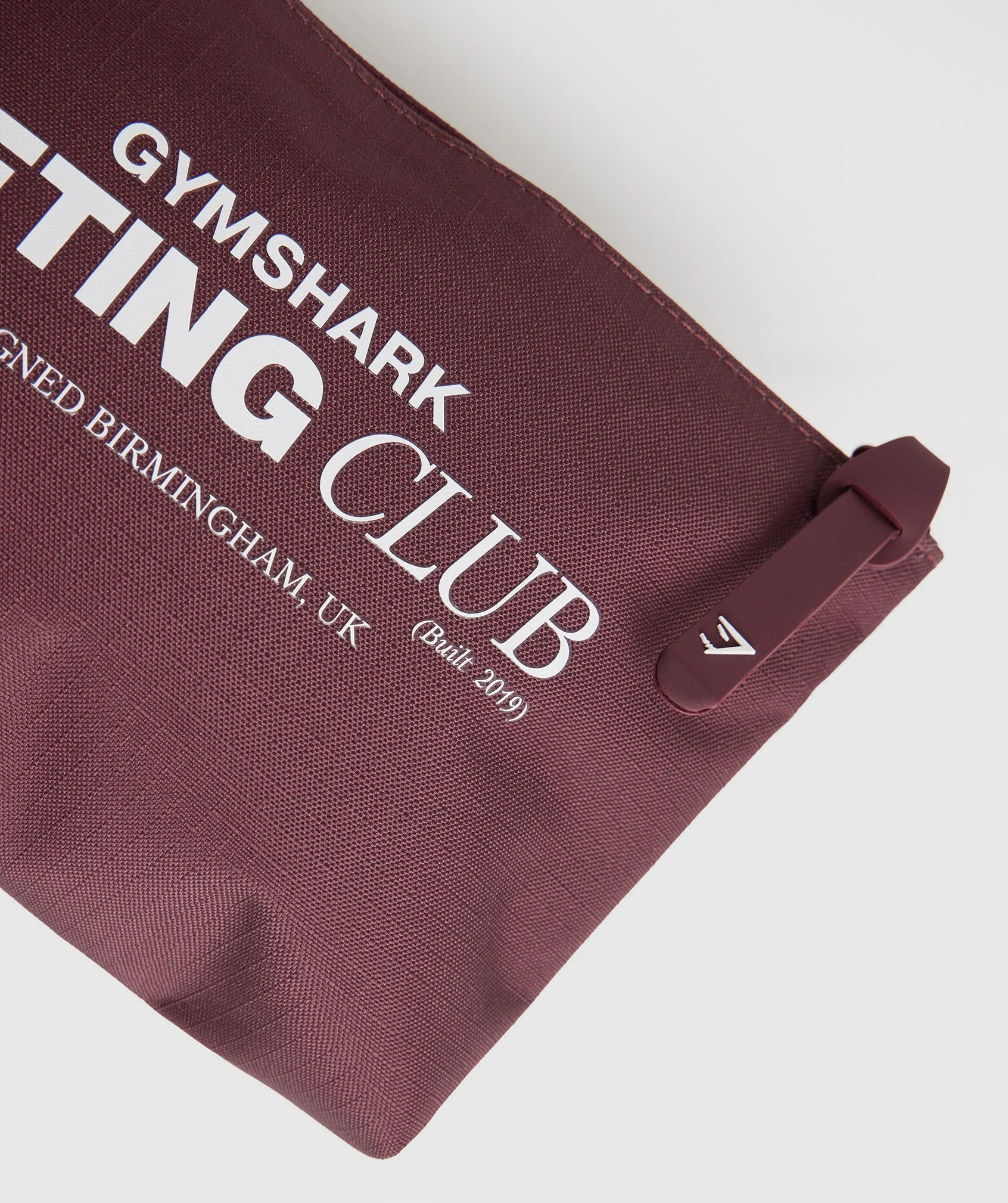 Gymshark Social Club Cosmetic Bag - Cherry Brown - Image 3