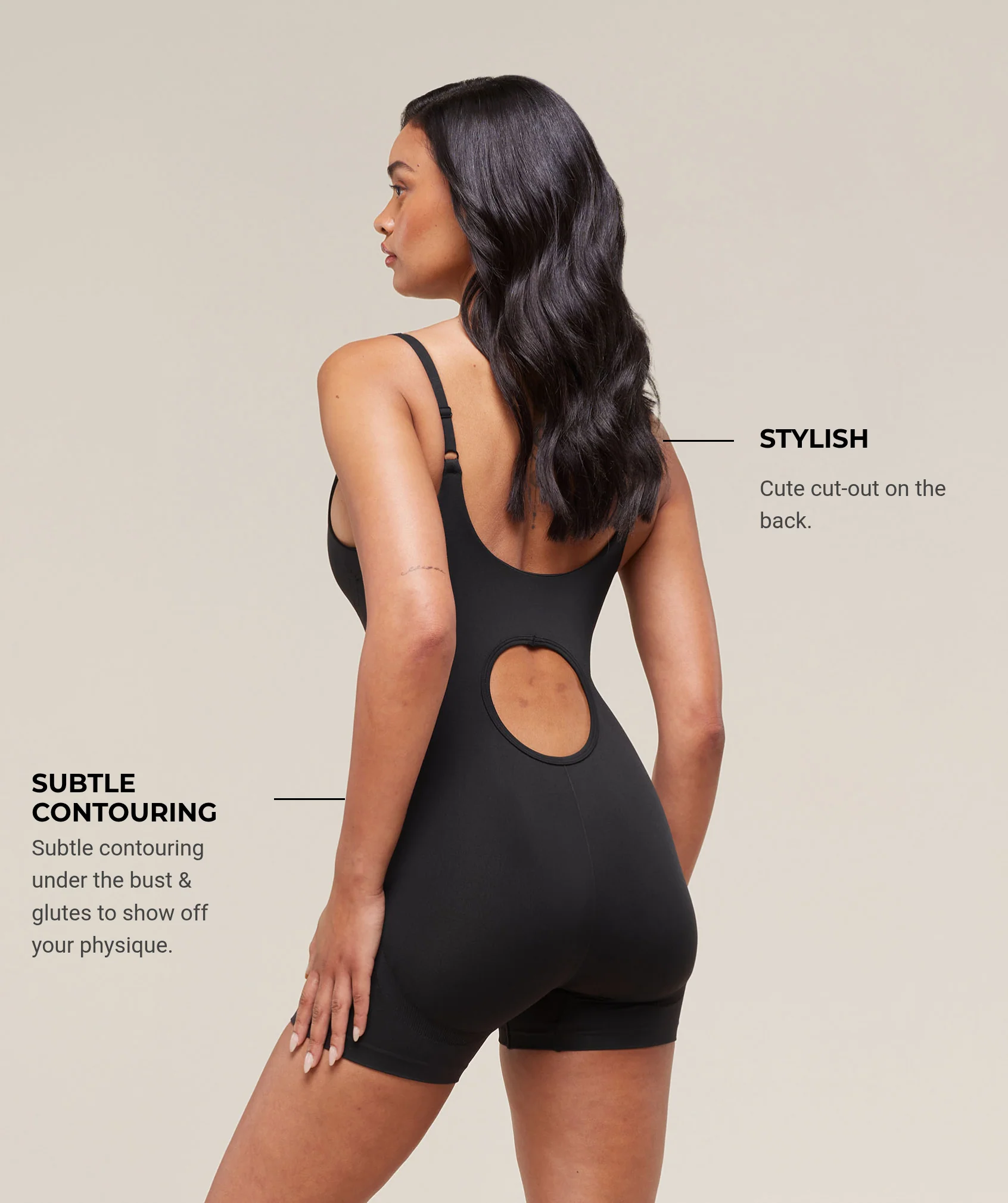 Gymshark Soft Sculpt 5" All-In-One - Black - Image 5