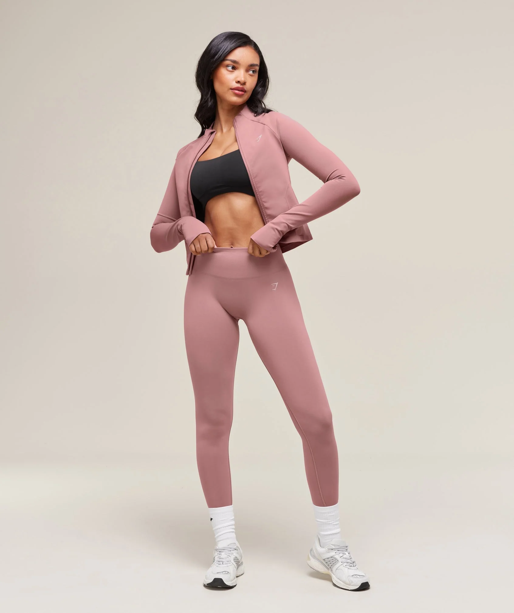 Gymshark Soft Sculpt Leggings - Calm Pink - Image 4