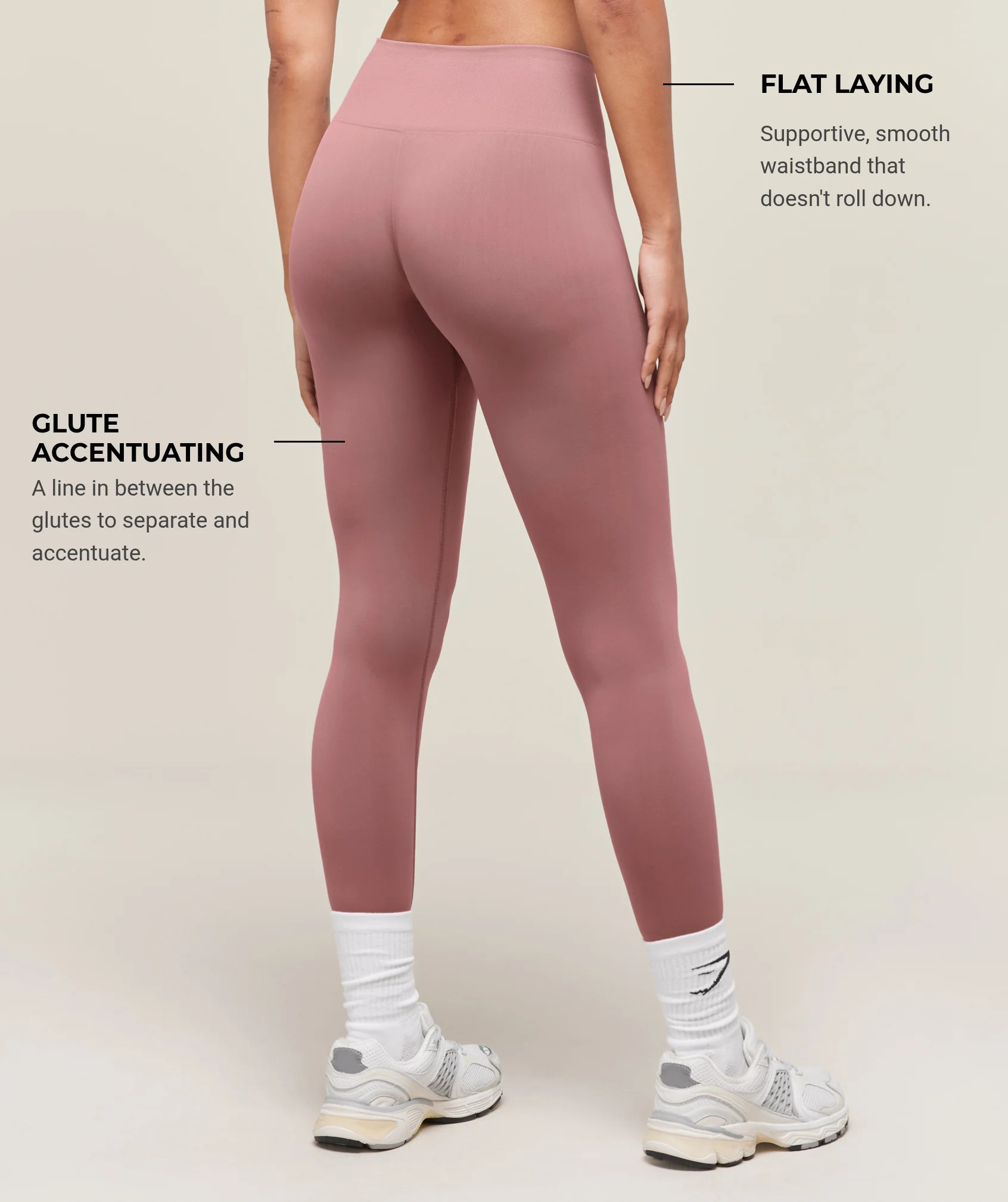 Gymshark Soft Sculpt Leggings - Calm Pink - Image 5