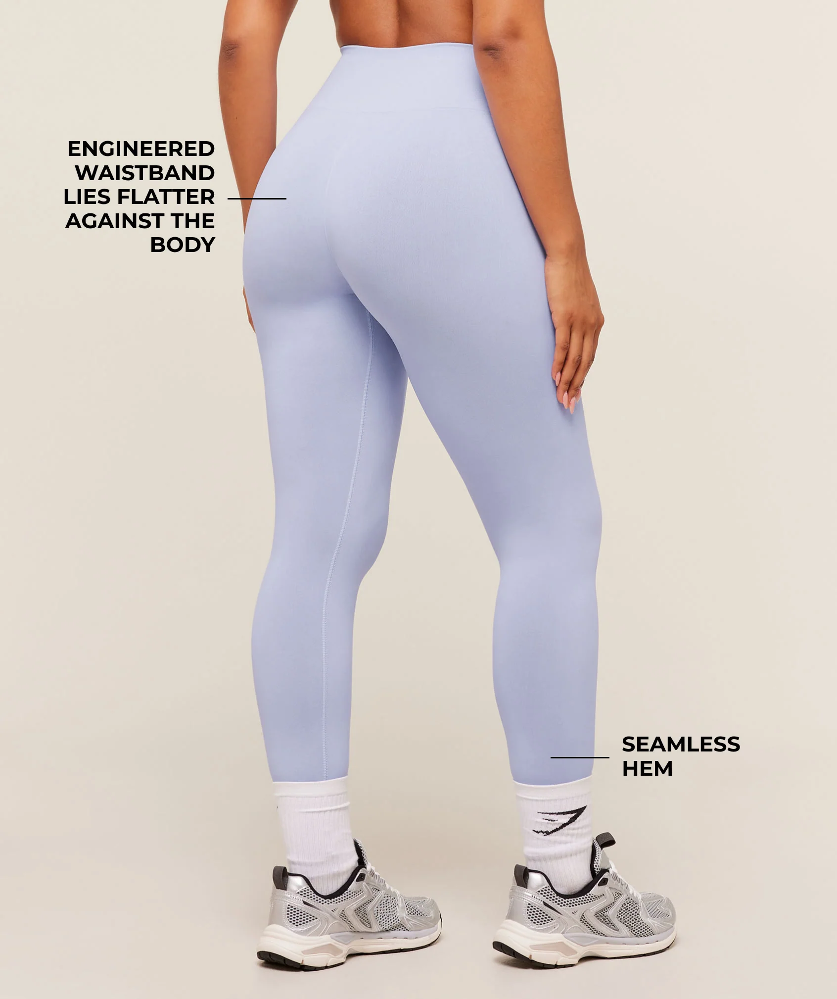 Gymshark Soft Sculpt Leggings - Peri Blue - Image 2