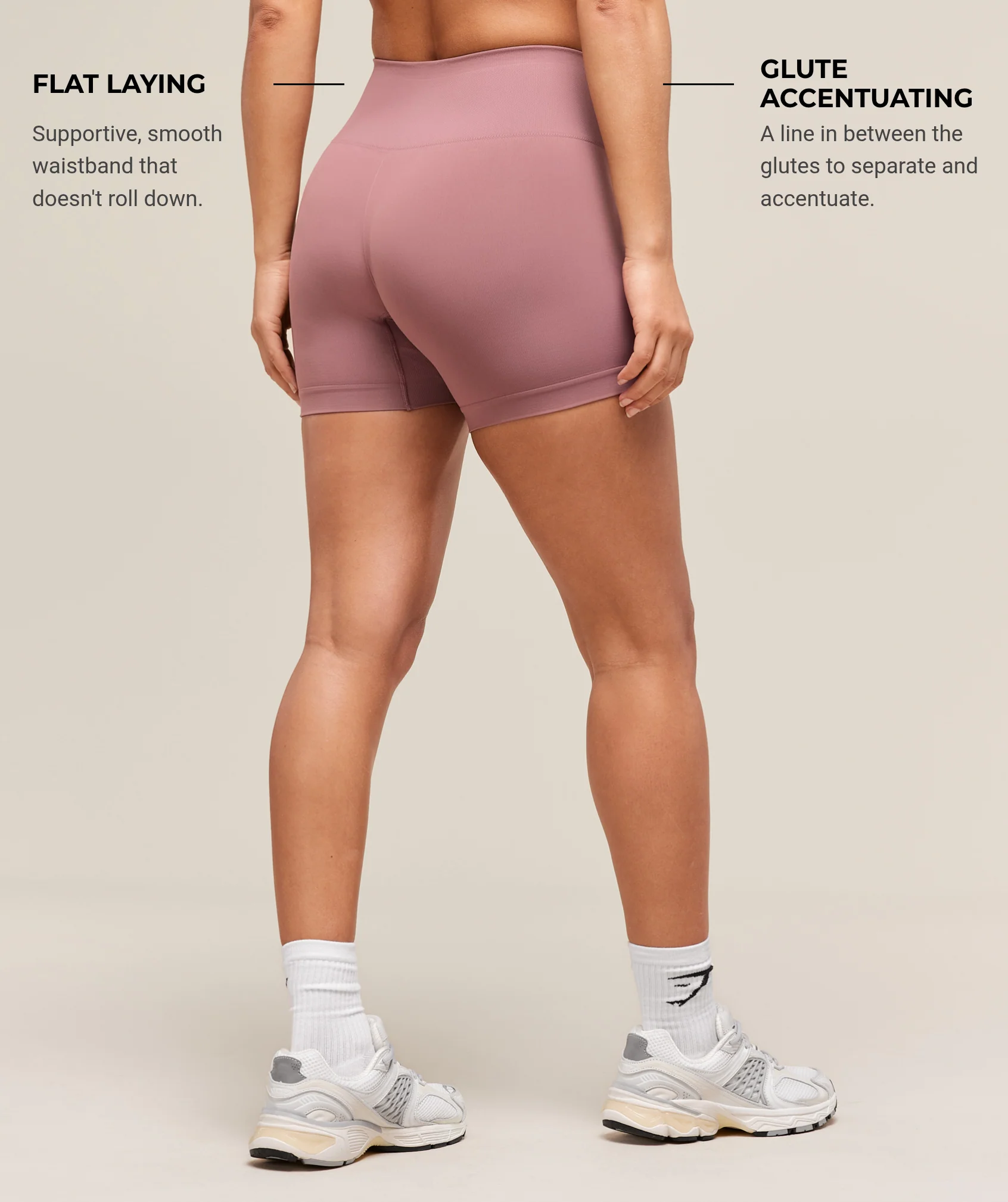 Gymshark Soft Sculpt Shorts - Calm Pink - Image 5
