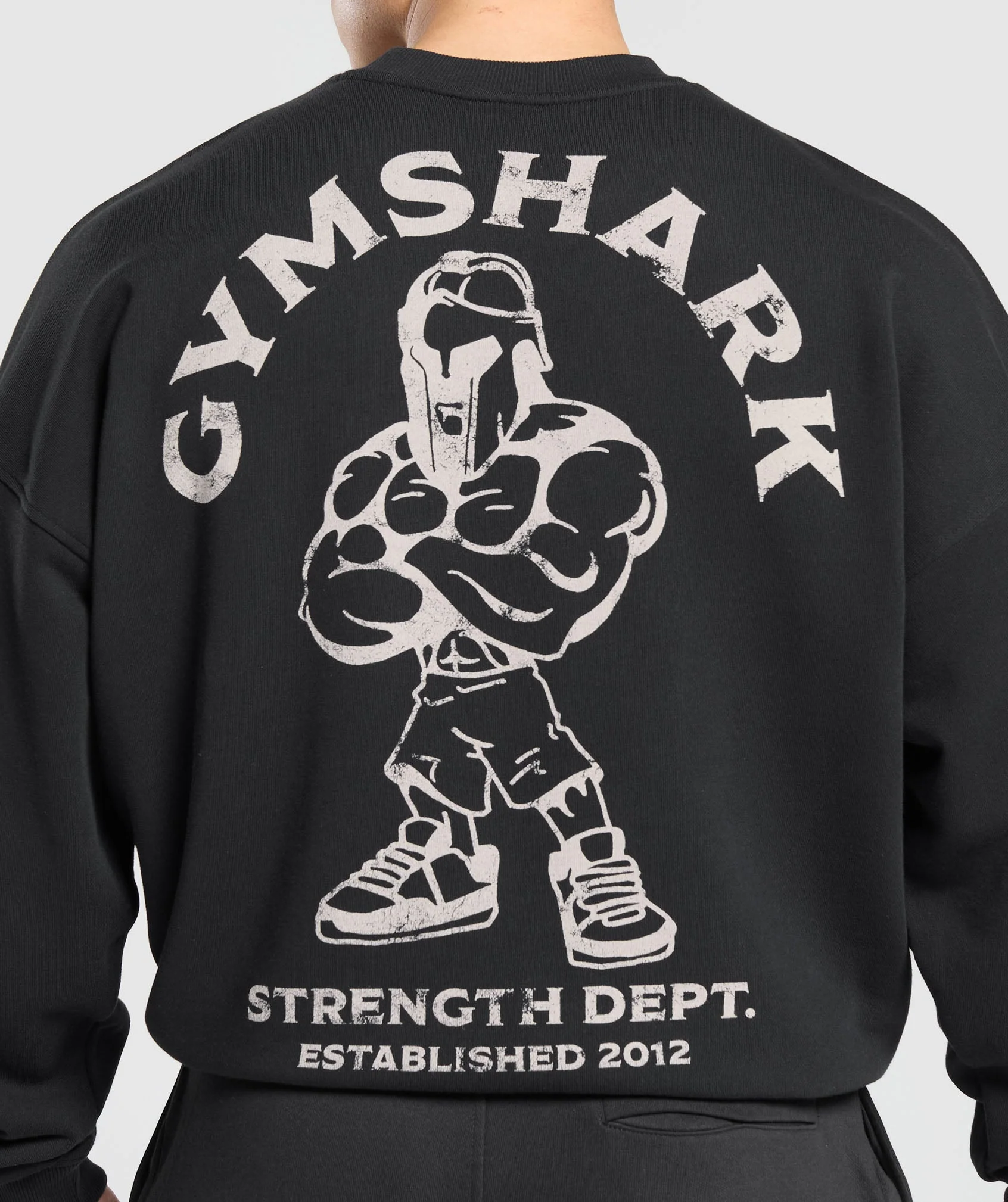 Gymshark Spartan Crew - Black - Image 5