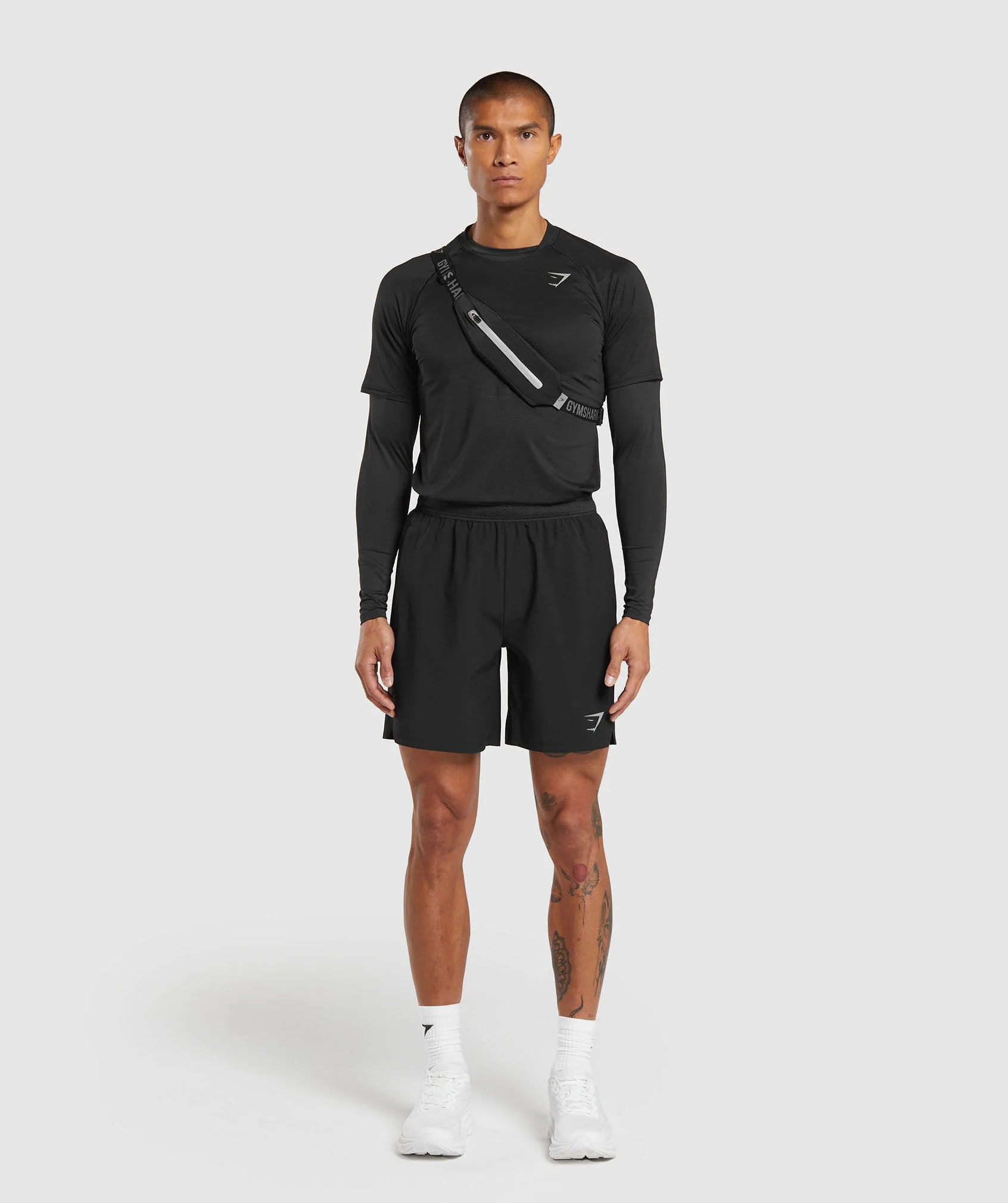Gymshark Speed 7" Shorts - Black - Image 7