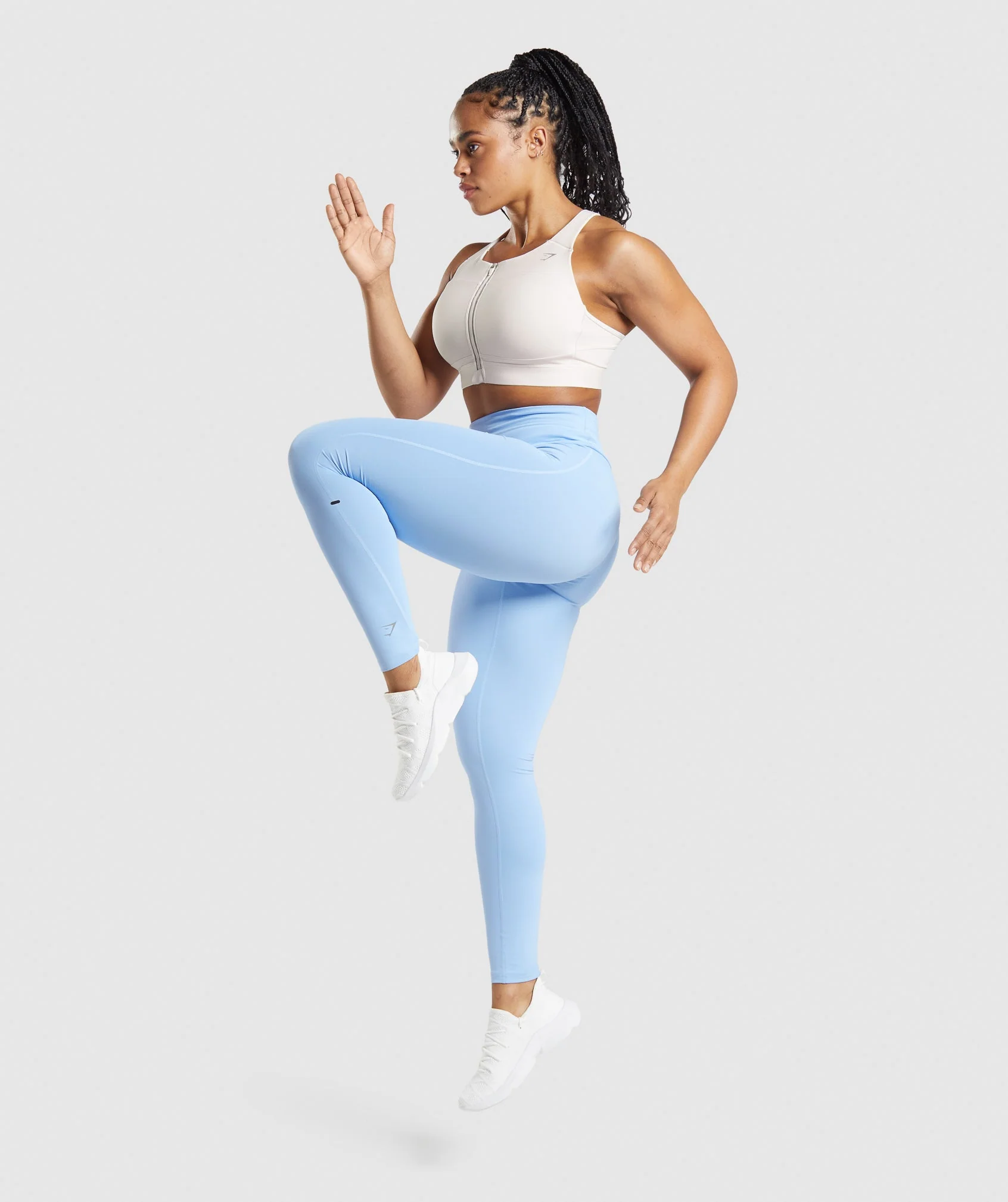 Gymshark Speed Leggings - Moonstone Blue - Image 4