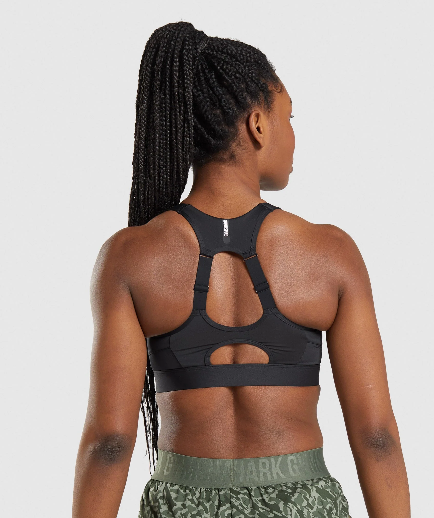 Gymshark Speed Sports Bra - Black - Image 2