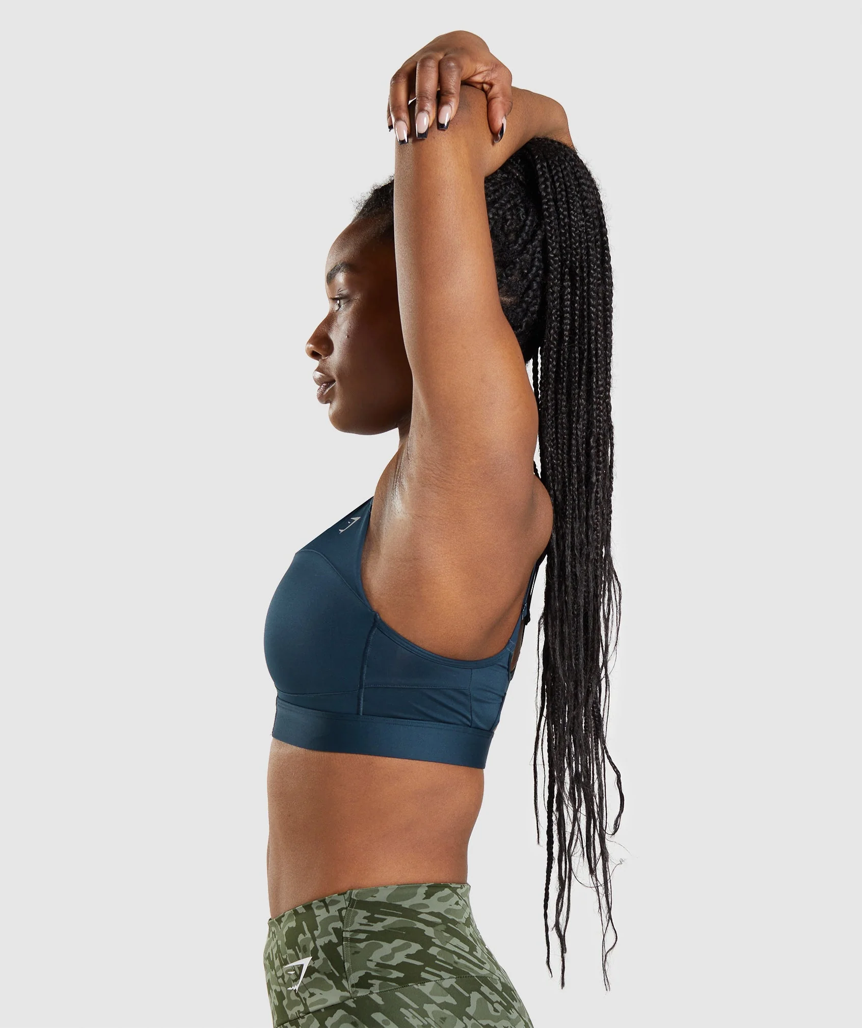 Gymshark Speed Sports Bra - Navy - Image 3