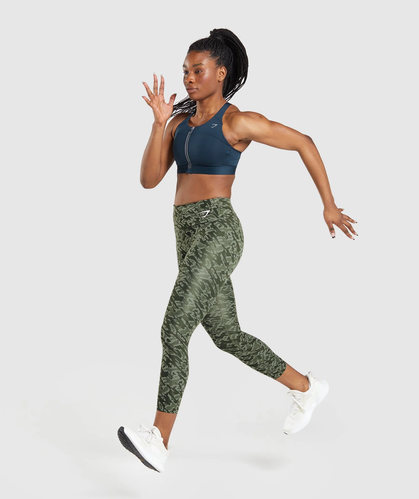 Gymshark Speed Sports Bra - Navy - Image 4