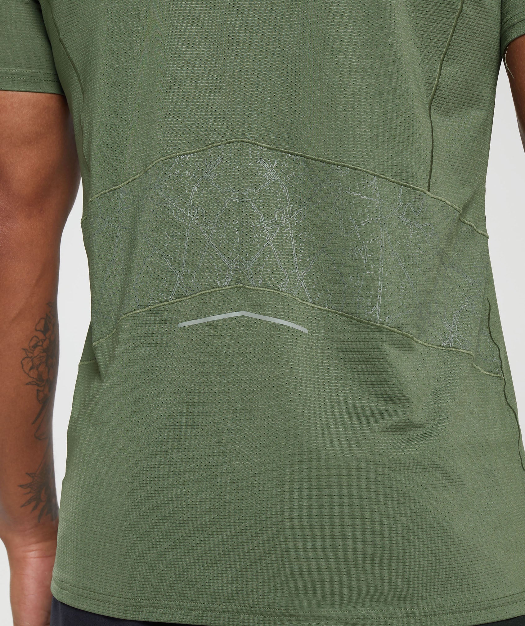 Gymshark Speed T-Shirt - Core Olive - Image 5